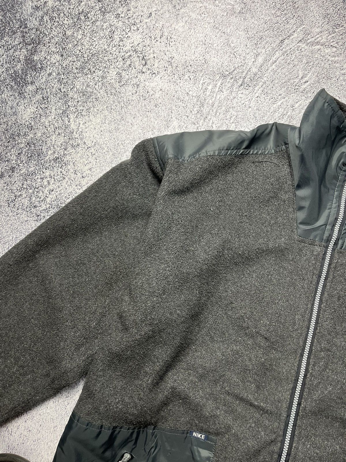 Nike Vintage Nike Zoom Fleece Jacket Baggy styles 90's Y2K Size US XXL / EU 58 / 5 - 7 Thumbnail