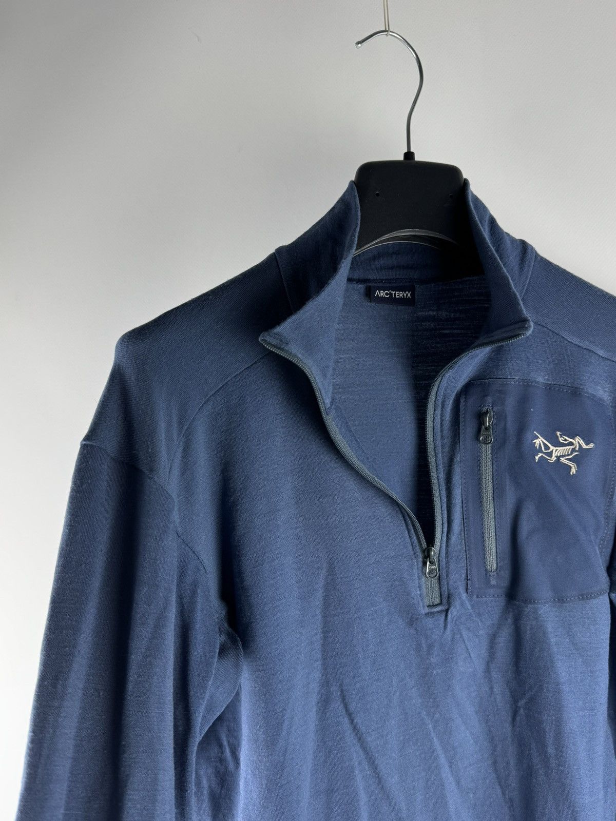 Arc'teryx Arc’teryx Rho Heavyweight 1/4 Zip Neck Blue Size M / US 6-8 / IT 42-44 - 2 Thumbnail