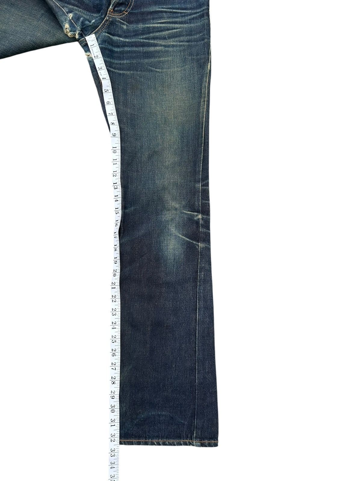 Yuji Yamada Yuji Yamada Flare Distressed Japanese Denim Jeans Size US 28 / EU 44 - 24 Thumbnail