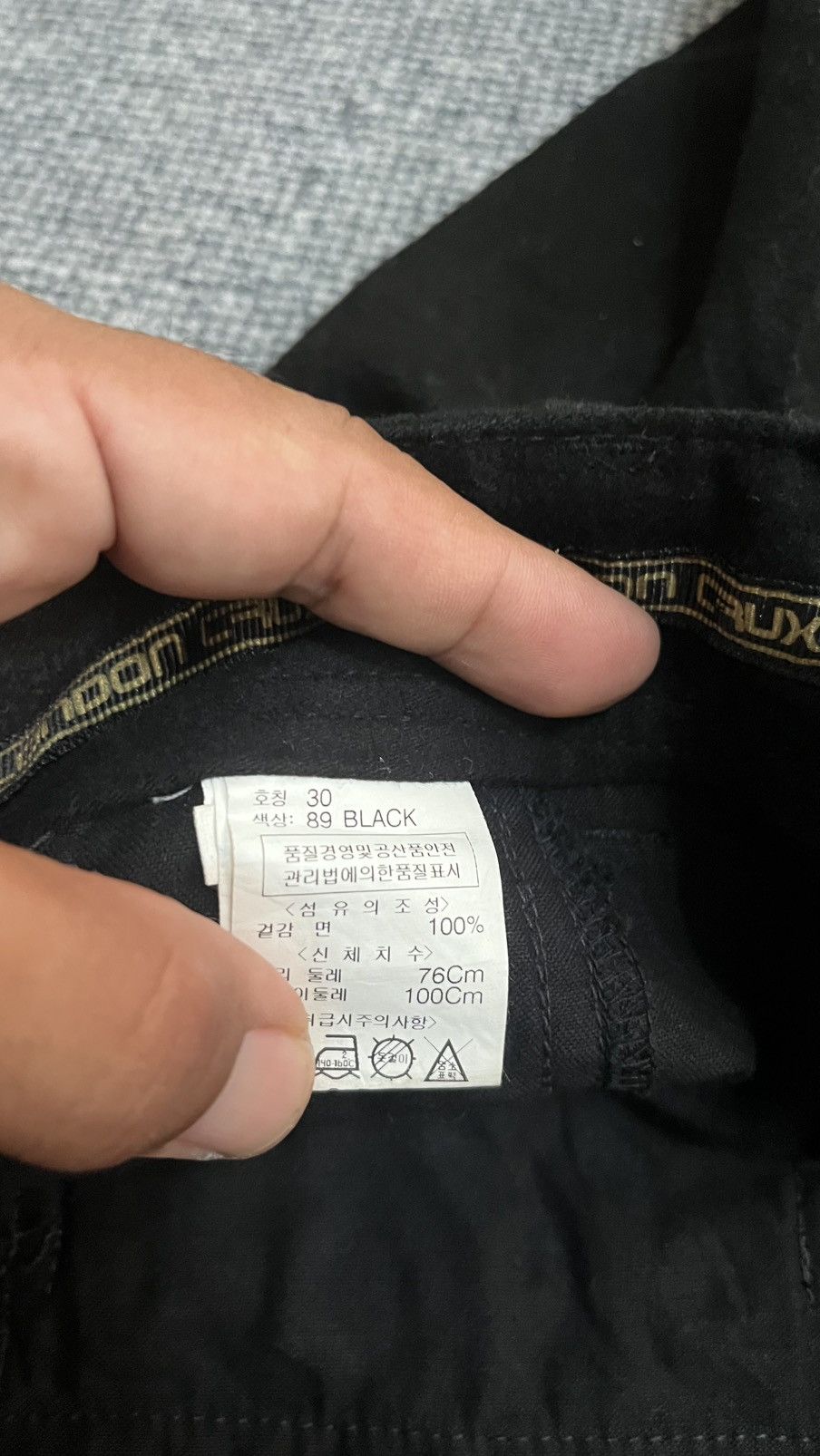 Japanese Brand Vintage Japanese Brand Crux Cargo Black pant size 32 x 30 Size US 32 / EU 48 - 17 Thumbnail