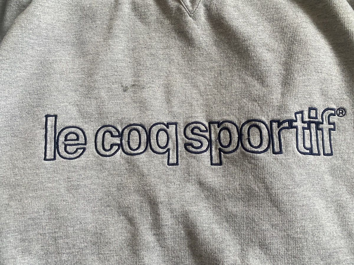 Le Coq Sportif × Vintage Vintage rare Le coq sportif big logo Sweatshirt Crewneck Size US XL / EU 56 / 4 - 3 Thumbnail