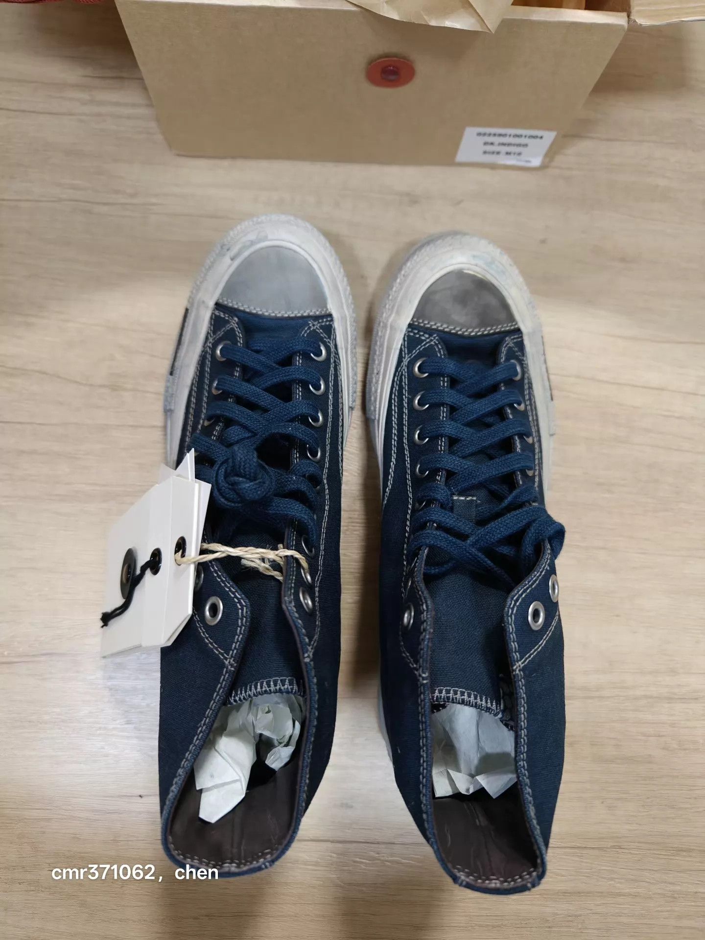 Visvim visvim 25 ICT Skagway Hi N.D. DK Indigo Sz 10 BN Size US 10 / EU 43 - 4 Thumbnail