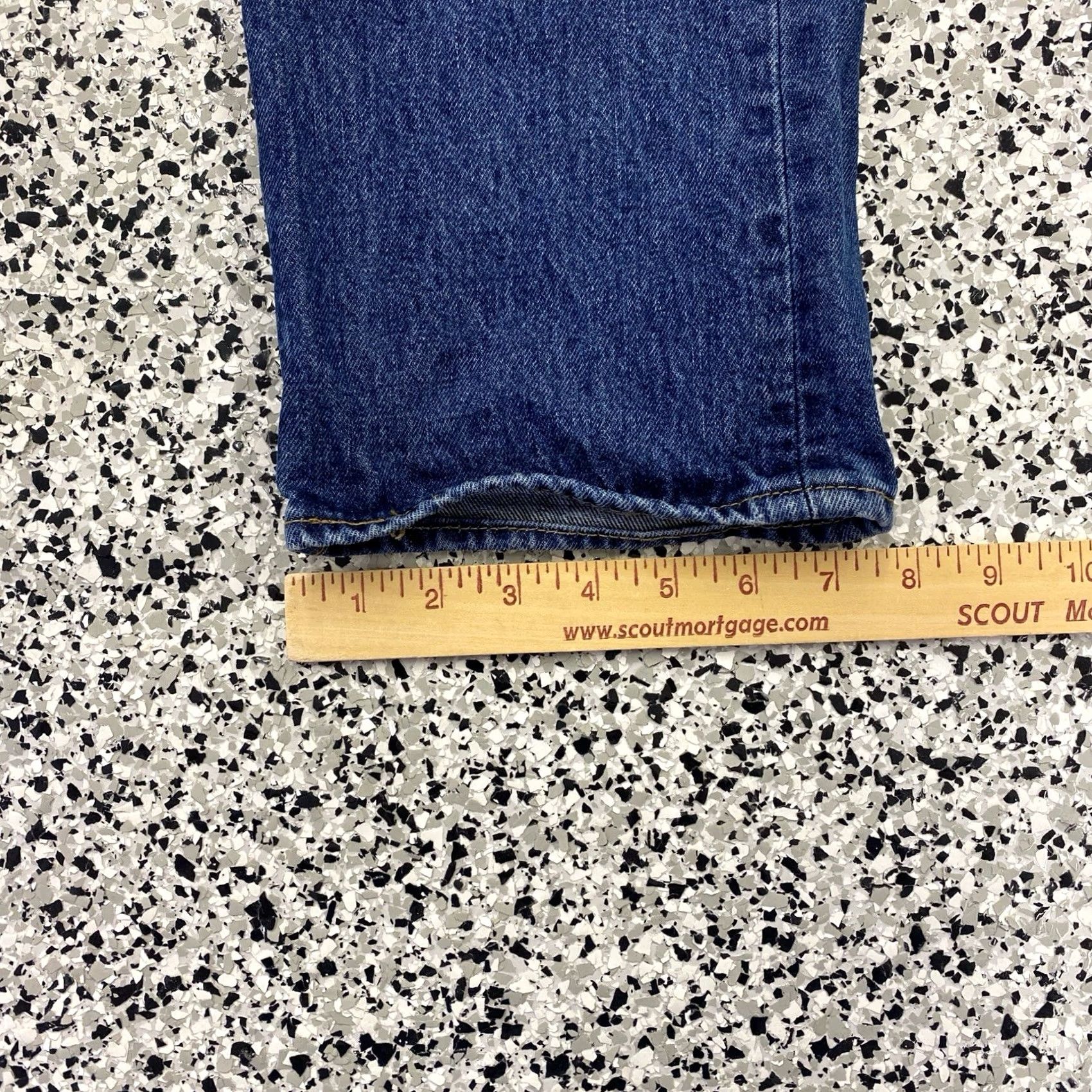Levi's Levi's 501 Jeans Regular Fit Button Fly Blue Denim Men 32x30 32x29 Vintage No Size US 32 / EU 48 - 2 Thumbnail
