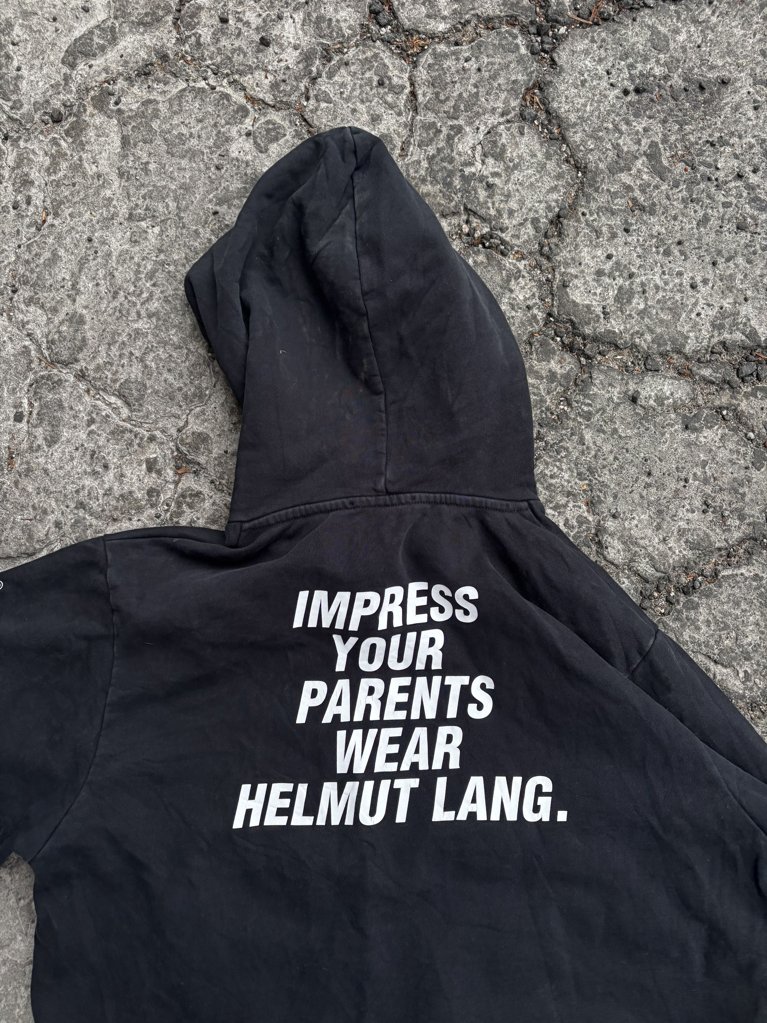 Helmut Lang impress hoodie