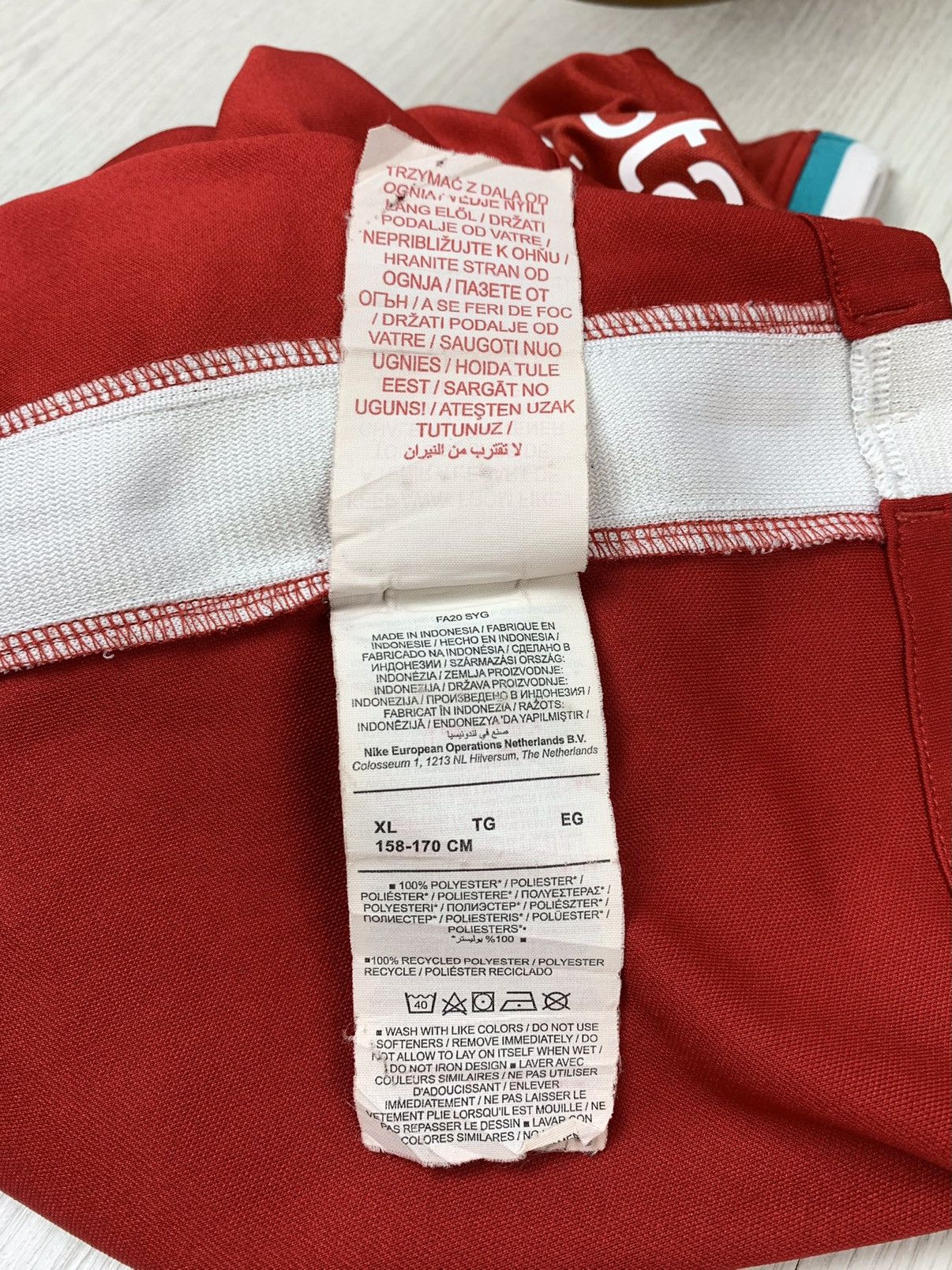 Nike Home Soccer Jersey Size Young XL 13-15 Years Size US XXS / EU 40 - 7 Thumbnail