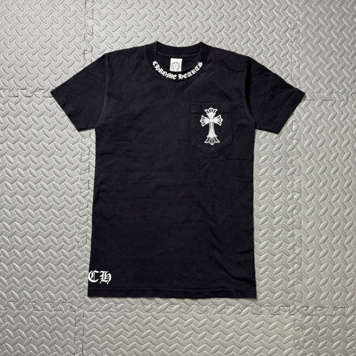 Chrome Hearts VERY RARE! DOUBLE CROSS 90s NECK SCRIPT Size US S / EU 44-46 / 1 - 7 Thumbnail