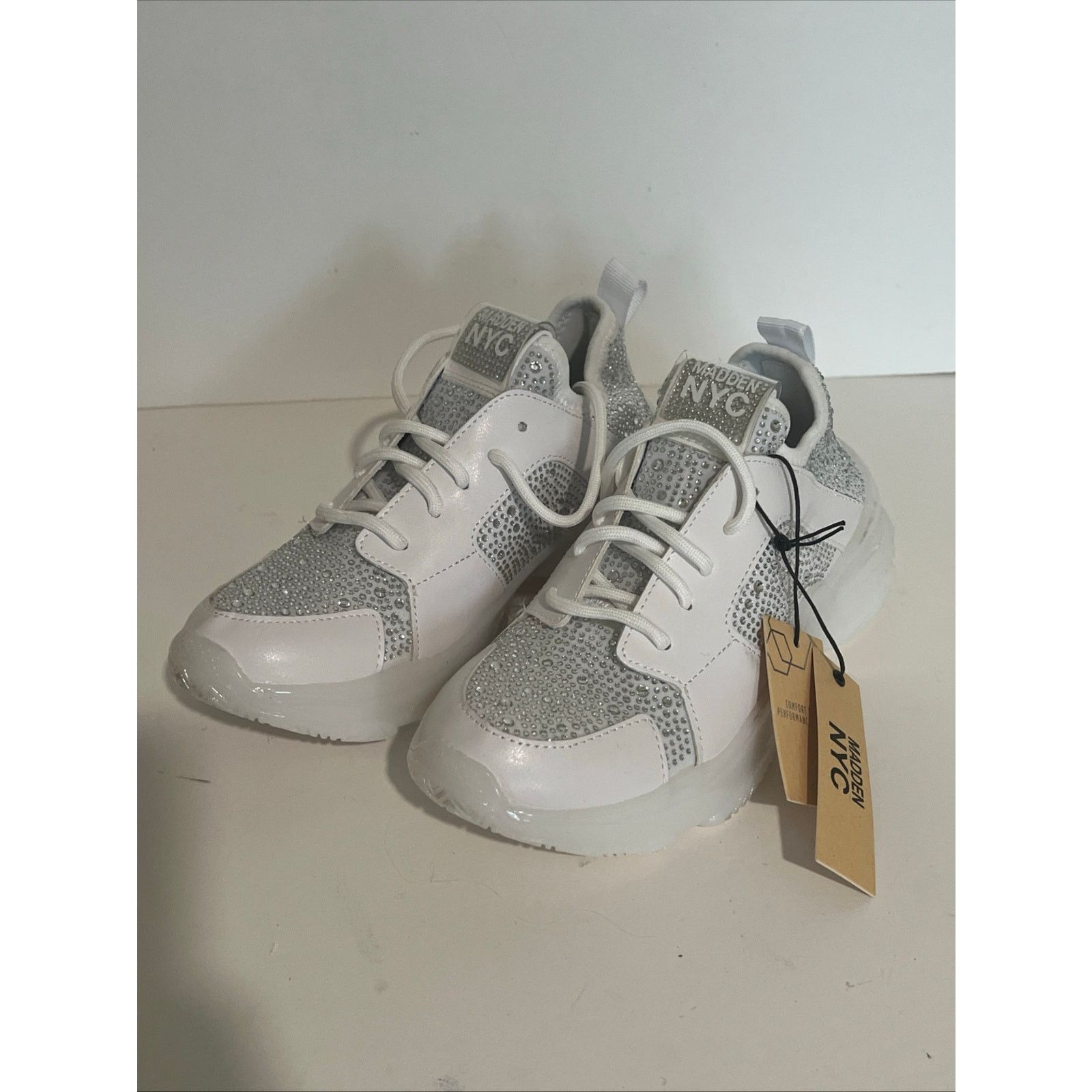 Madden NYC Madden NYC Rhinestone sparkle Athletic Sneakers Embellished Size US 7 / IT 37 - 1 Thumbnail