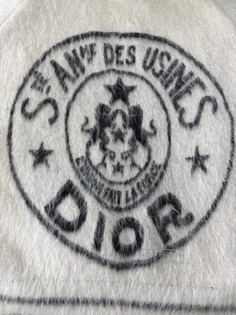 Dior Dior Beige horsehair constellation print short sleeves Size XXS / US 00 / IT 34 - 4 Thumbnail