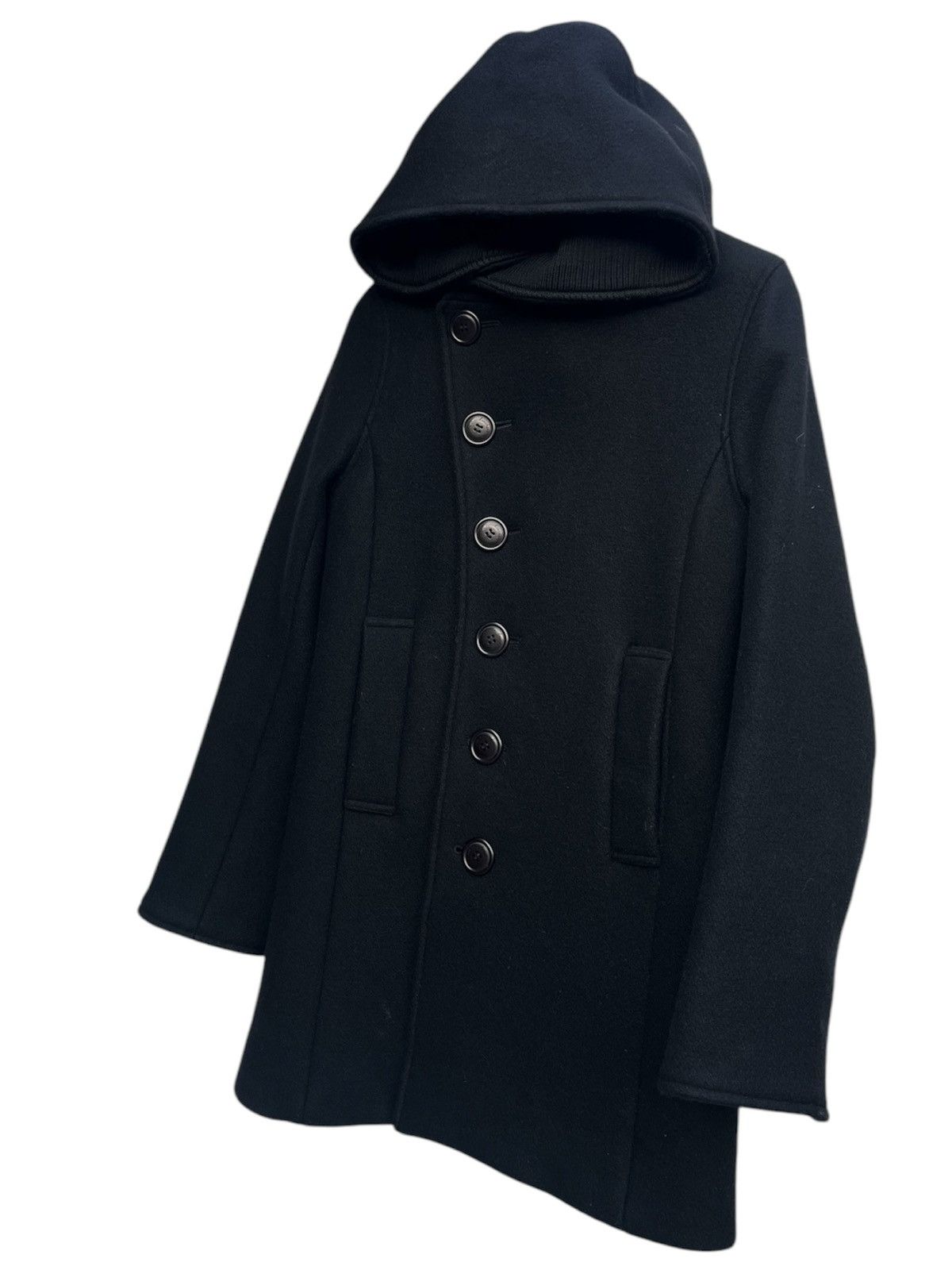 Sunao Kuwahara Sunao Kuwahara Galli Wool Hooded Coat Size M / US 6-8 / IT 42-44 - 5 Thumbnail