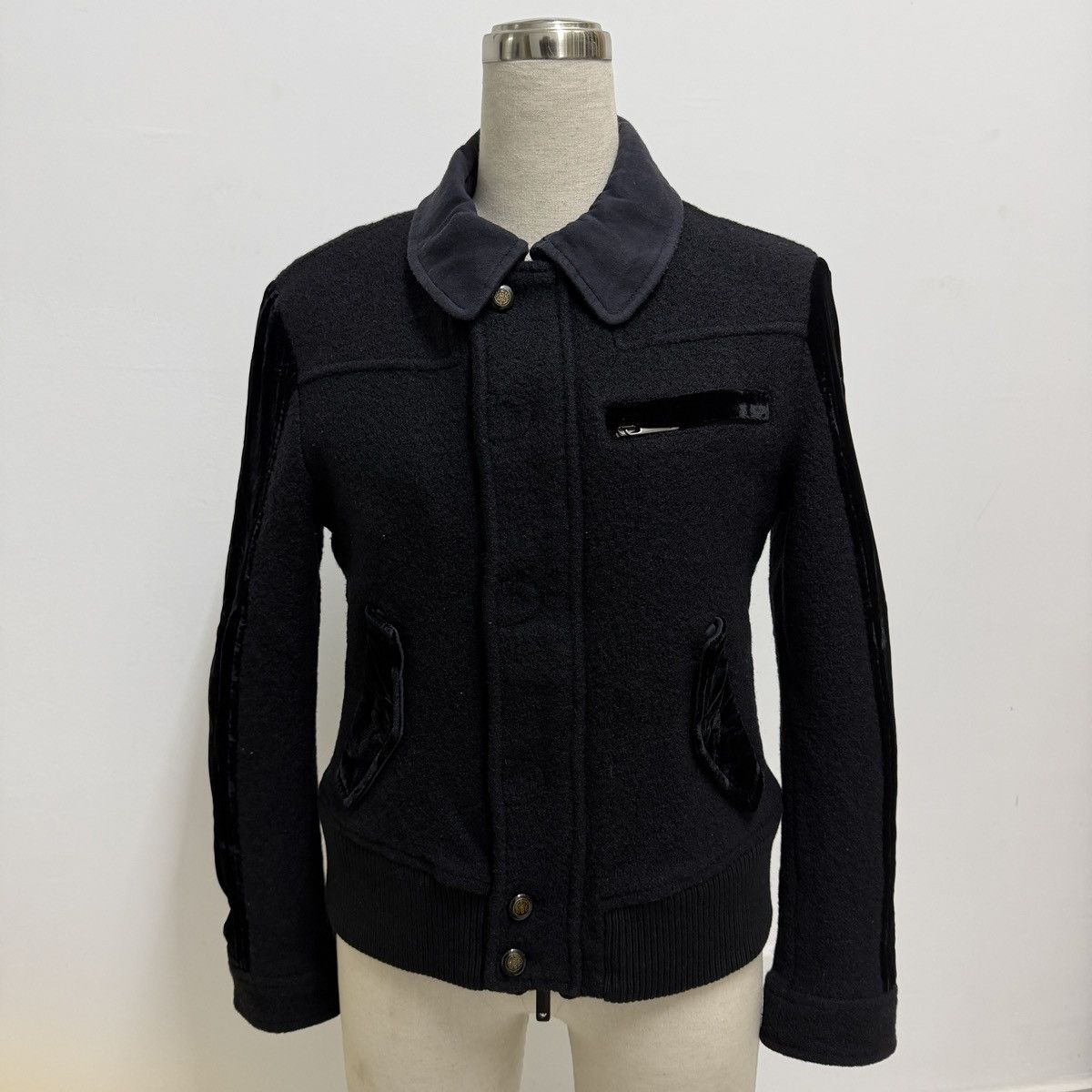Emporio Armani AW05 Emporio Armani Velvet Tapered Wool Jacket Size US M / EU 48-50 / 2 - 10 Thumbnail
