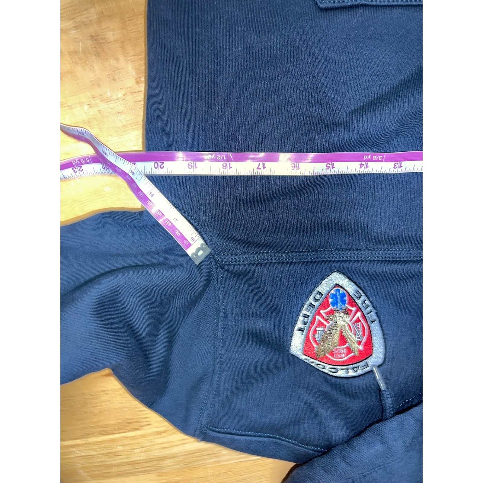 Vintage Carhartt Rain Defender Hoodie Falcon Fire Tupou Paramedic S Size US S / EU 44-46 / 1 - 10 Thumbnail
