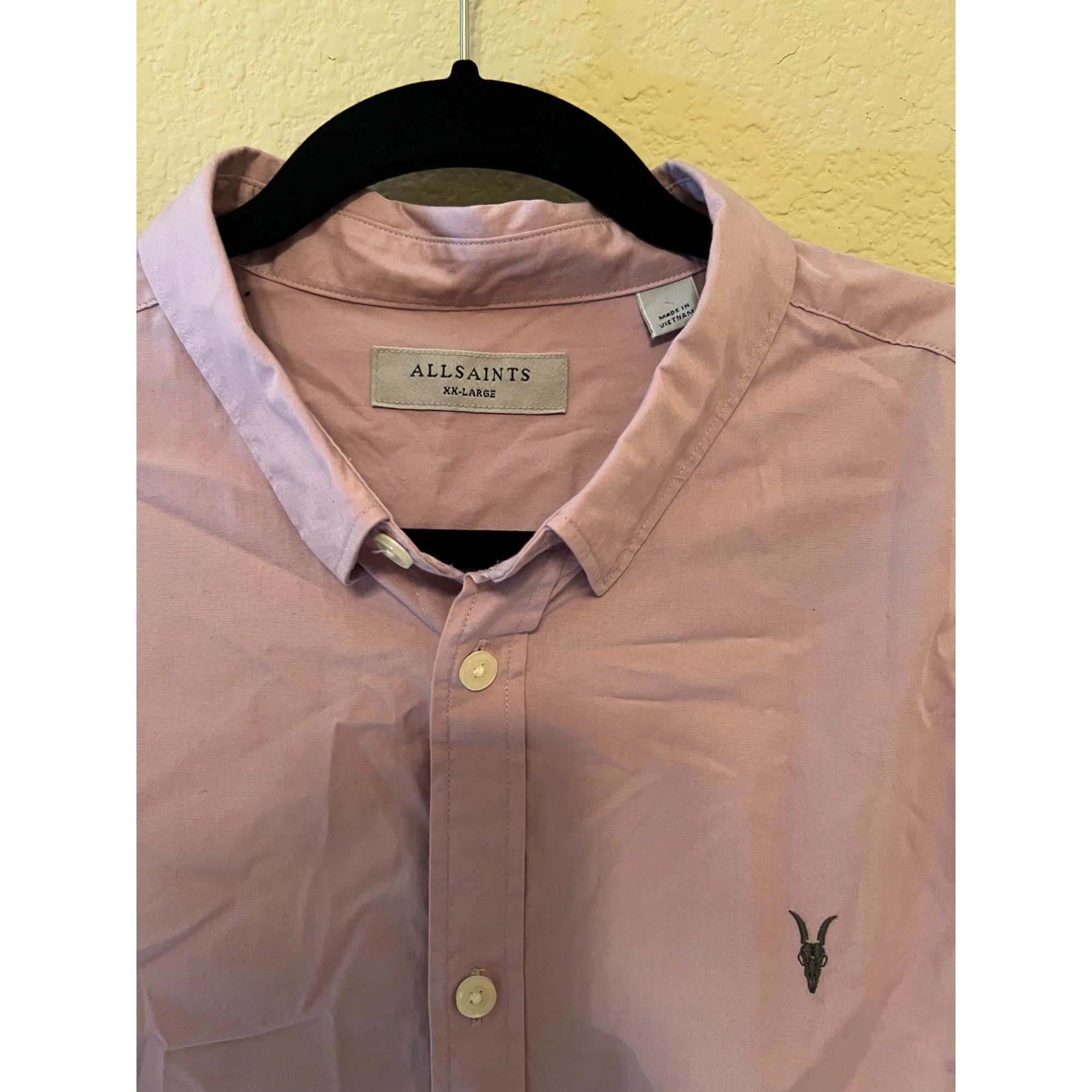 Allsaints Allsaints Riviera Short Sleeve Button Up - Size XXL Size US XXL / EU 58 / 5 - 3 Thumbnail