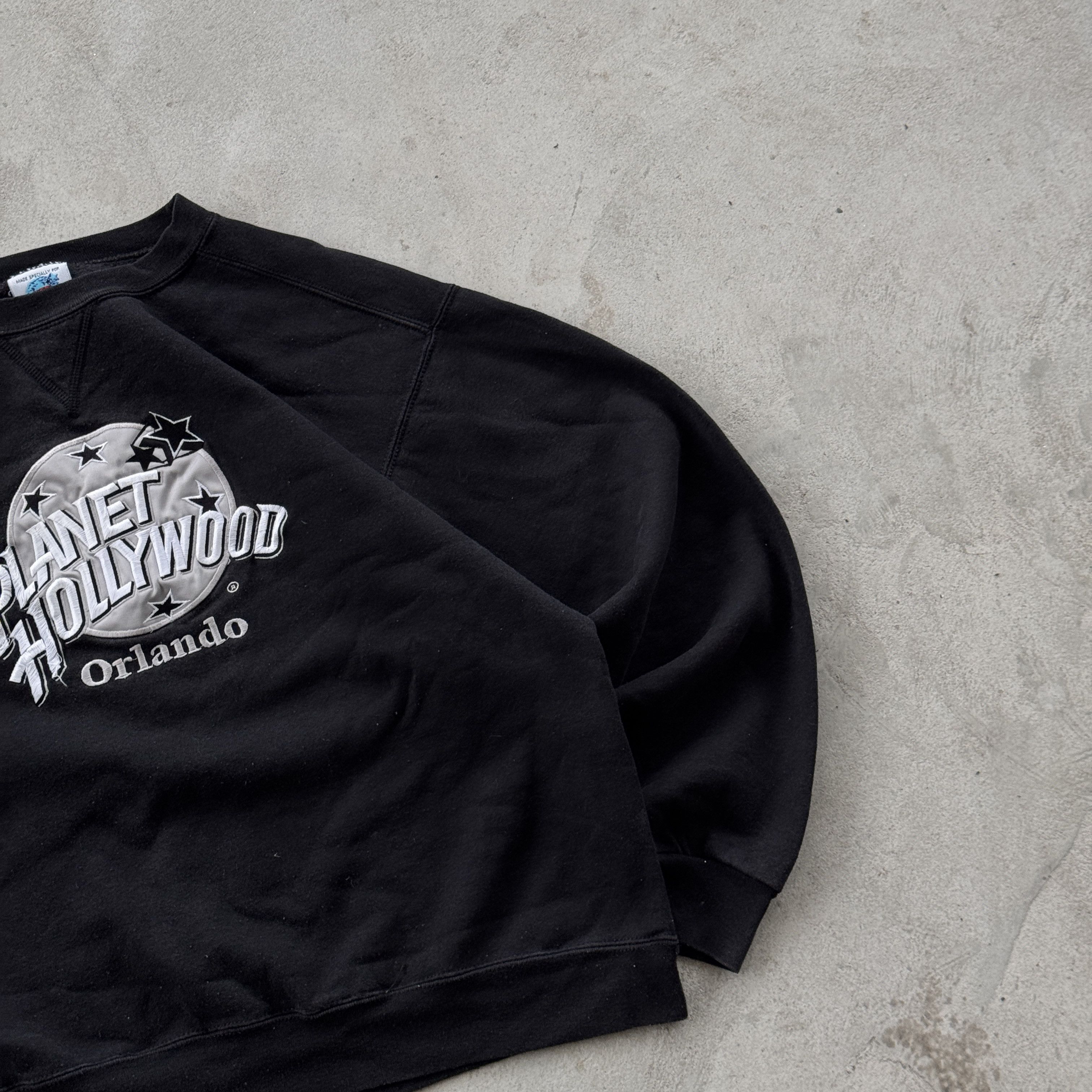 Planet Hollywood Vintage 90s Planet Hollywood Orlando Crewneck Sweatshirt Size US L / EU 52-54 / 3 - 2 Thumbnail