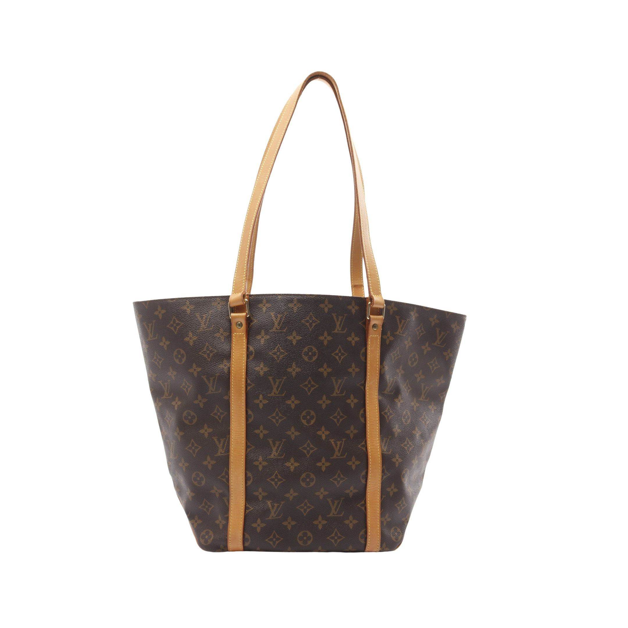 Louis Vuitton Louis Vuitton Sac Shopping Monogram Shoulder Bag Tote Leather Brown Size ONE SIZE - 1 Thumbnail