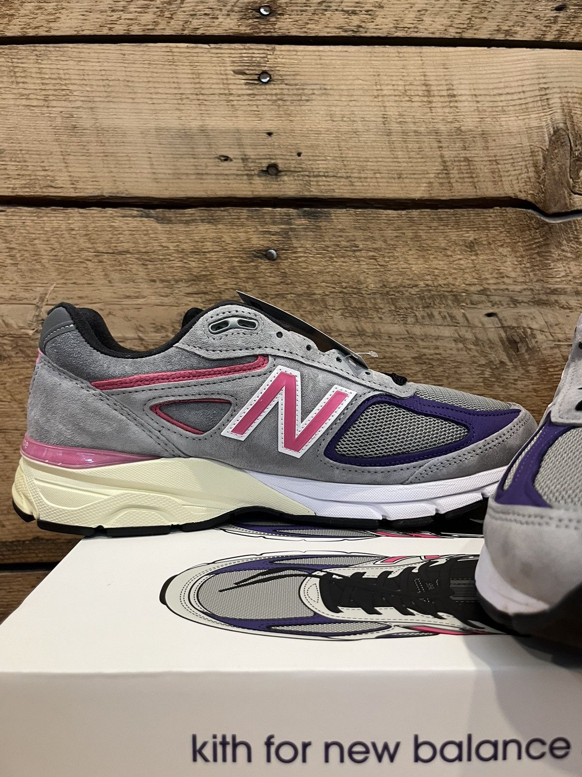 Kith × New Balance New Balance x Kith x United Arrows & Sons 990v4 Made in USA Size US 9 / EU 42 - 5 Thumbnail