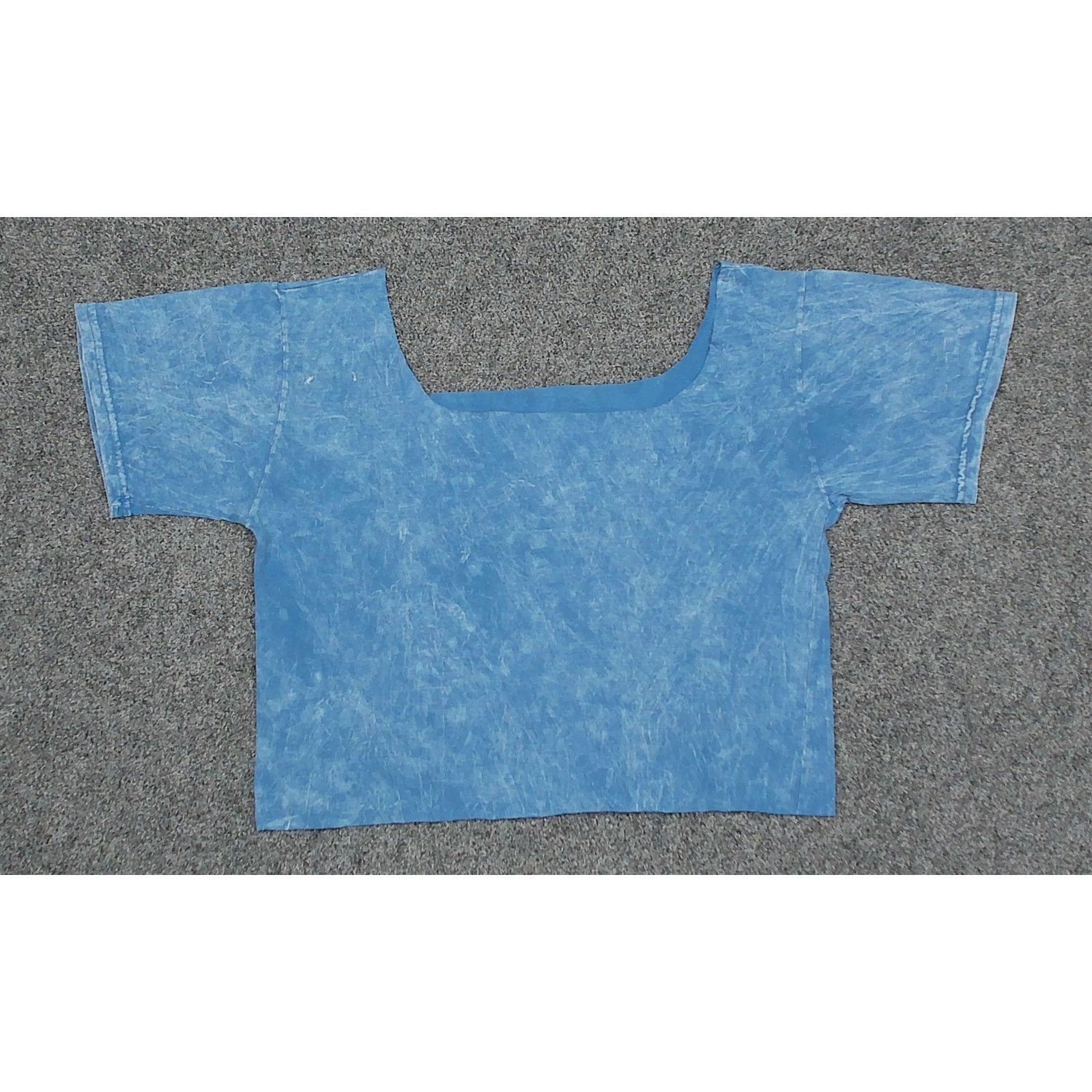 Other Custom / Vintage Style - Johnny Cash Acid Wash Boxy Crop Tee Size L / US 10 / IT 46 - 6 Thumbnail