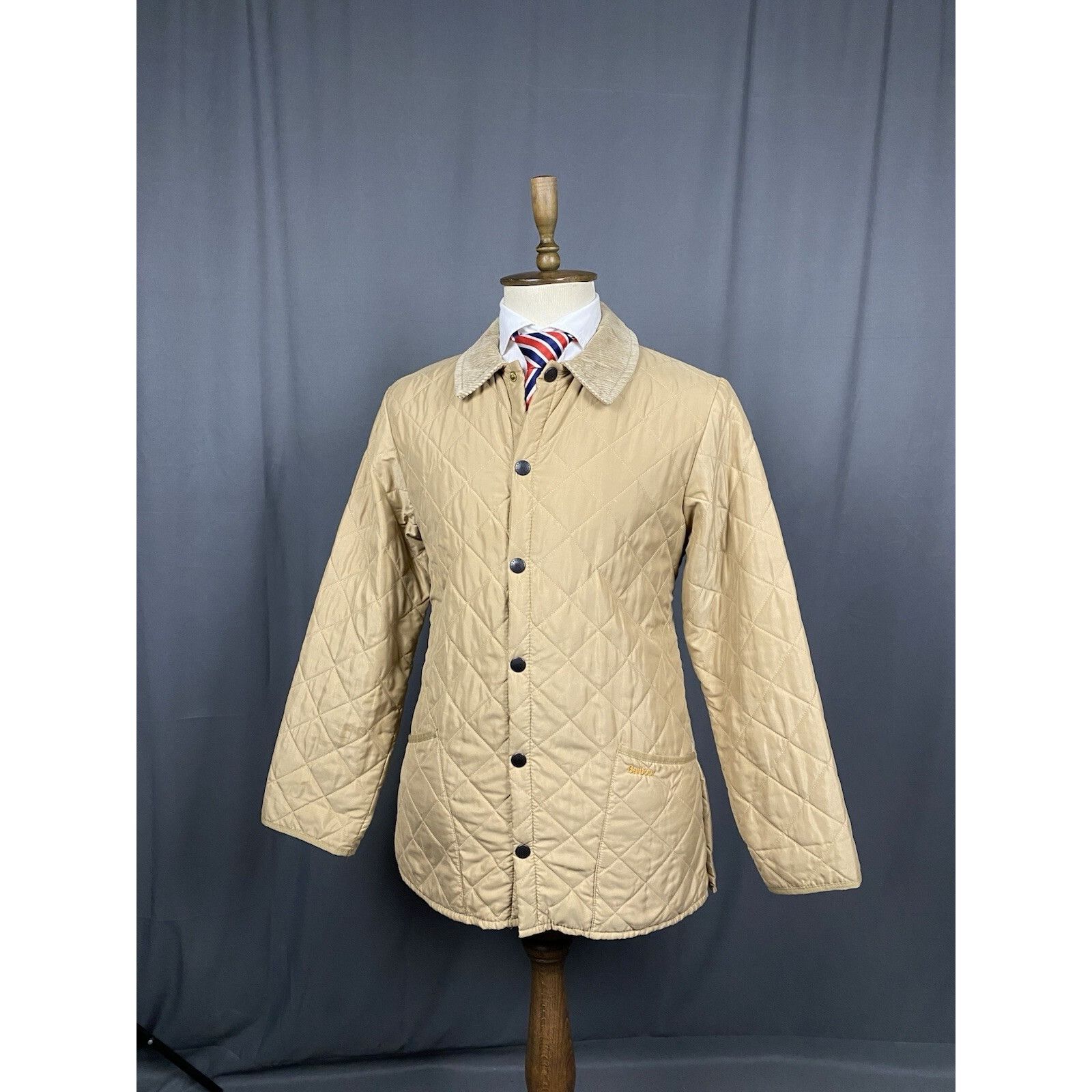 Barbour Barbour Eskdale Men's Beige Quitled Jacket Size S Size US S / EU 44-46 / 1 - 4 Thumbnail