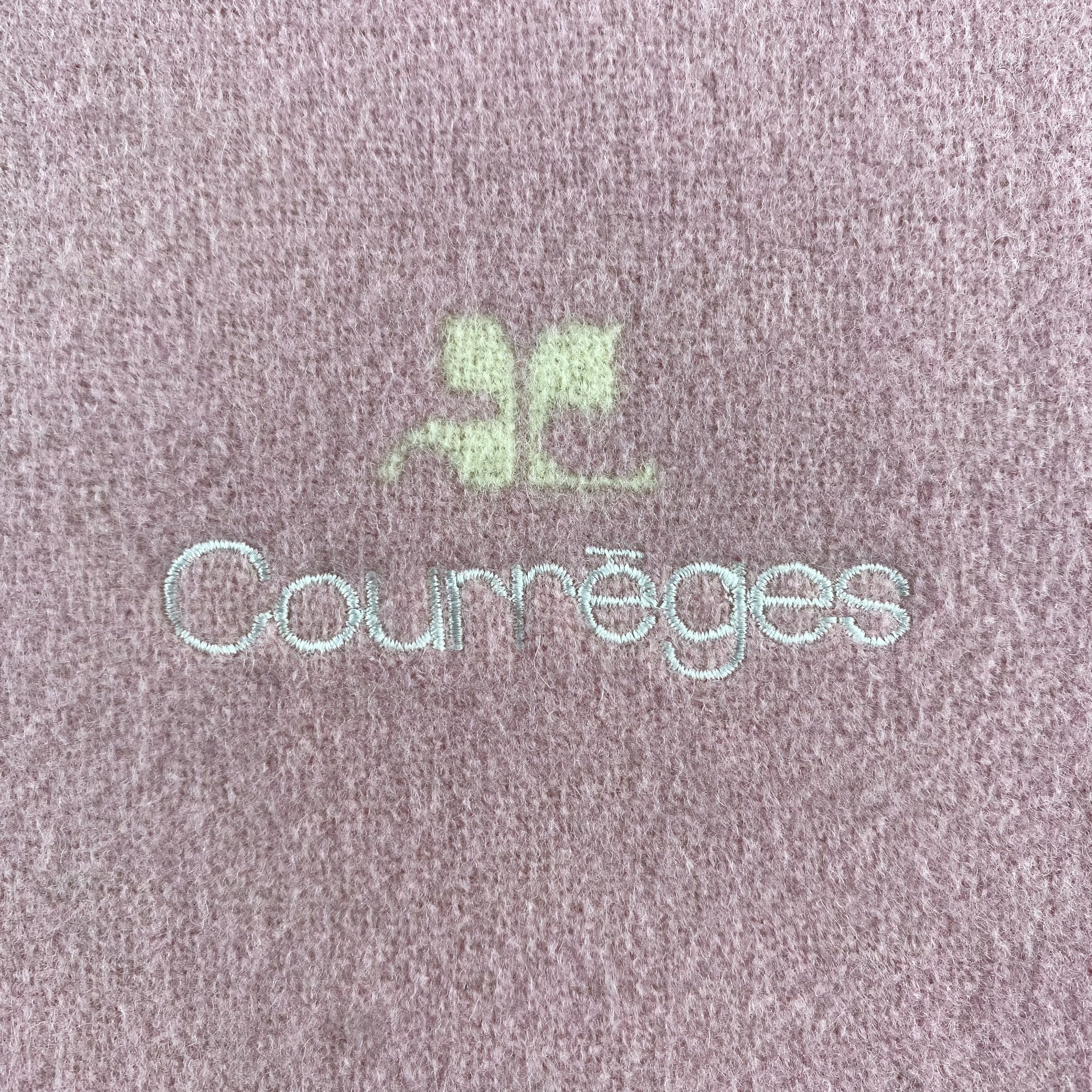 Courreges Courreges Scarf Neck Wrap Wool Muffler Size ONE SIZE - 7 Thumbnail