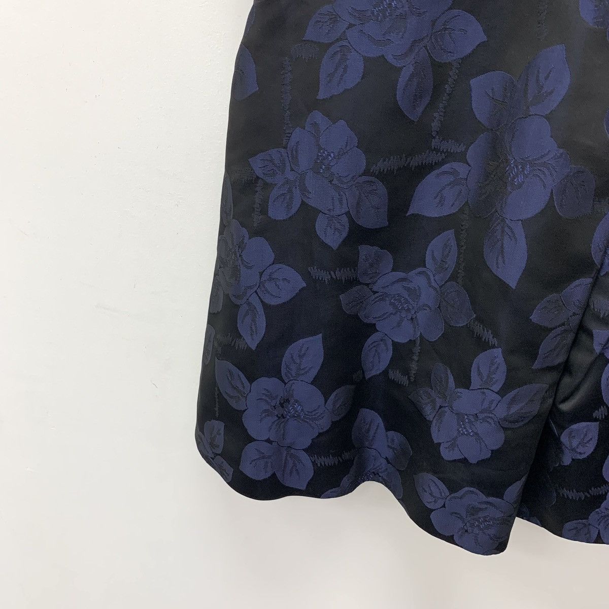 Dior Christian Dior Floral Print Short Sleeve Dress K26WX Size XS / US 0-2 / IT 36-38 - 4 Thumbnail