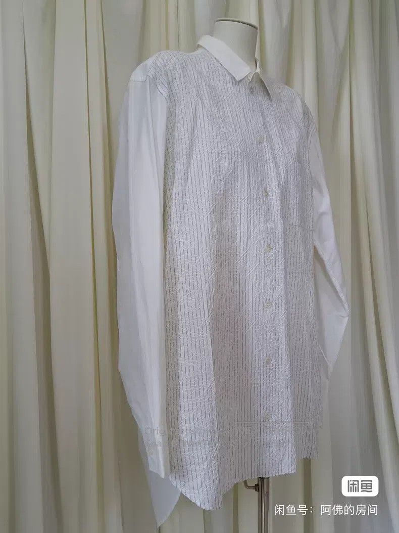 Yohji Yamamoto Yohji Yamamoto size os Spring/Summer 1980 Collection shirt Size US M / EU 48-50 / 2 - 3 Thumbnail