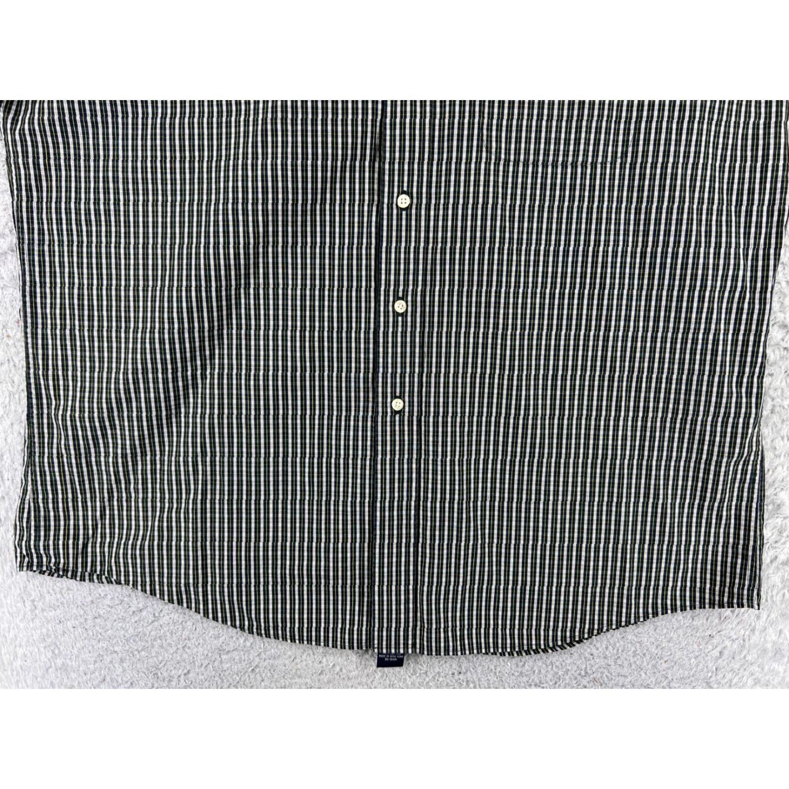 Tommy Hilfiger VINTAGE Tommy Hilfiger Shirt Men XL Blue Yellow Stripe Button Up Cotton Size US XL / EU 56 / 4 - 5 Thumbnail