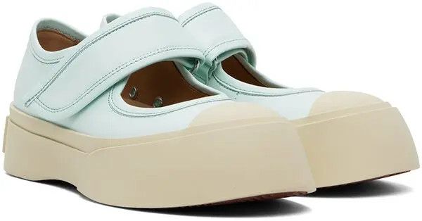 Marni o1w1db10925 Sneakers in Sky Blue Size US 11 / IT 41 - 4 Thumbnail