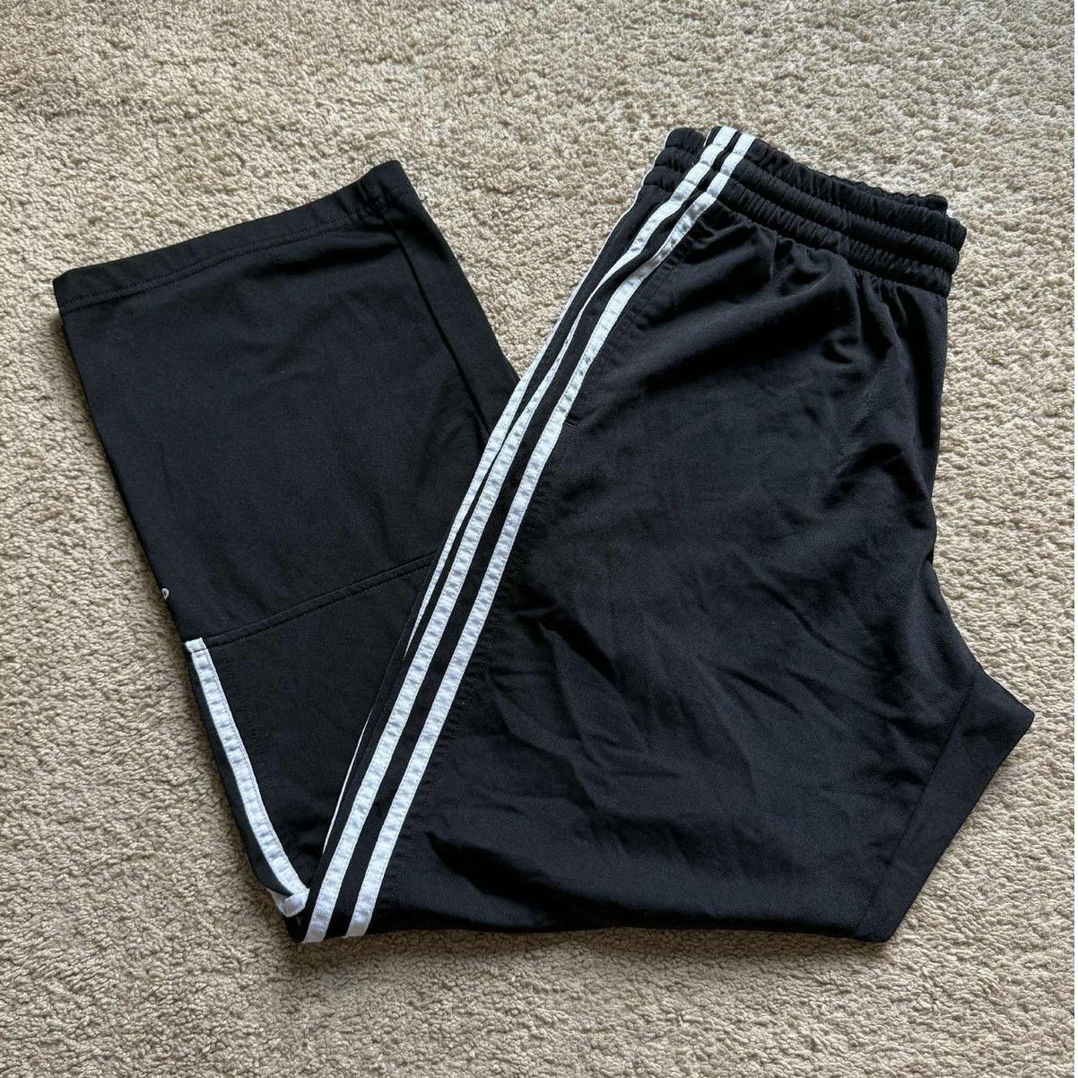 Adidas Adidas Tricot Active Track Pants Black/White Men's Size L Size US 30 / EU 46 - 1 Thumbnail
