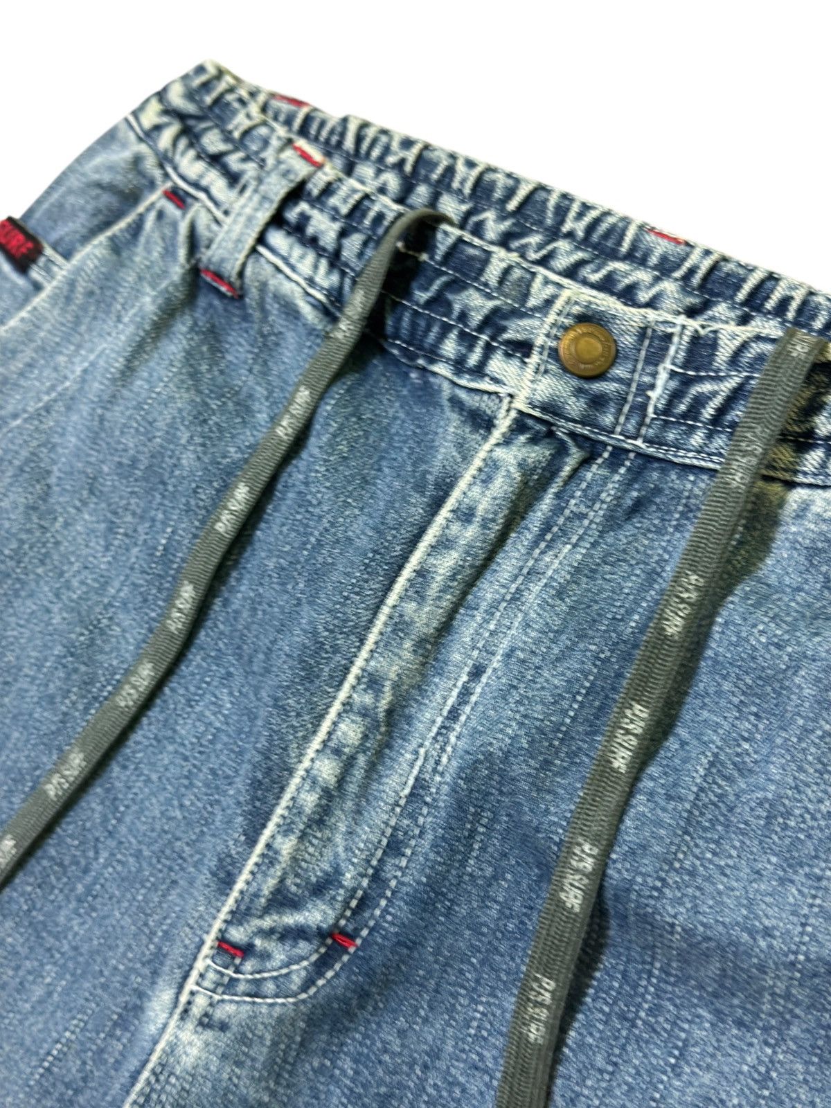 Japanese Brand VINTAGE PJ'S SURF DRAWSTRING JEANS Size US 28 / EU 44 - 9 Thumbnail