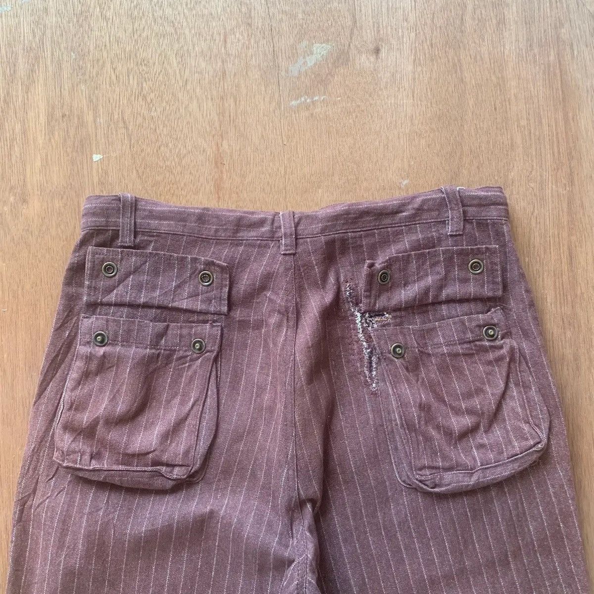 Beauty Beast 💥STEALS💥VIRGINVOYAGE JAPANESE 32x31 TROUSERS STRIPED PANTS Size US 32 / EU 48 - 12 Thumbnail