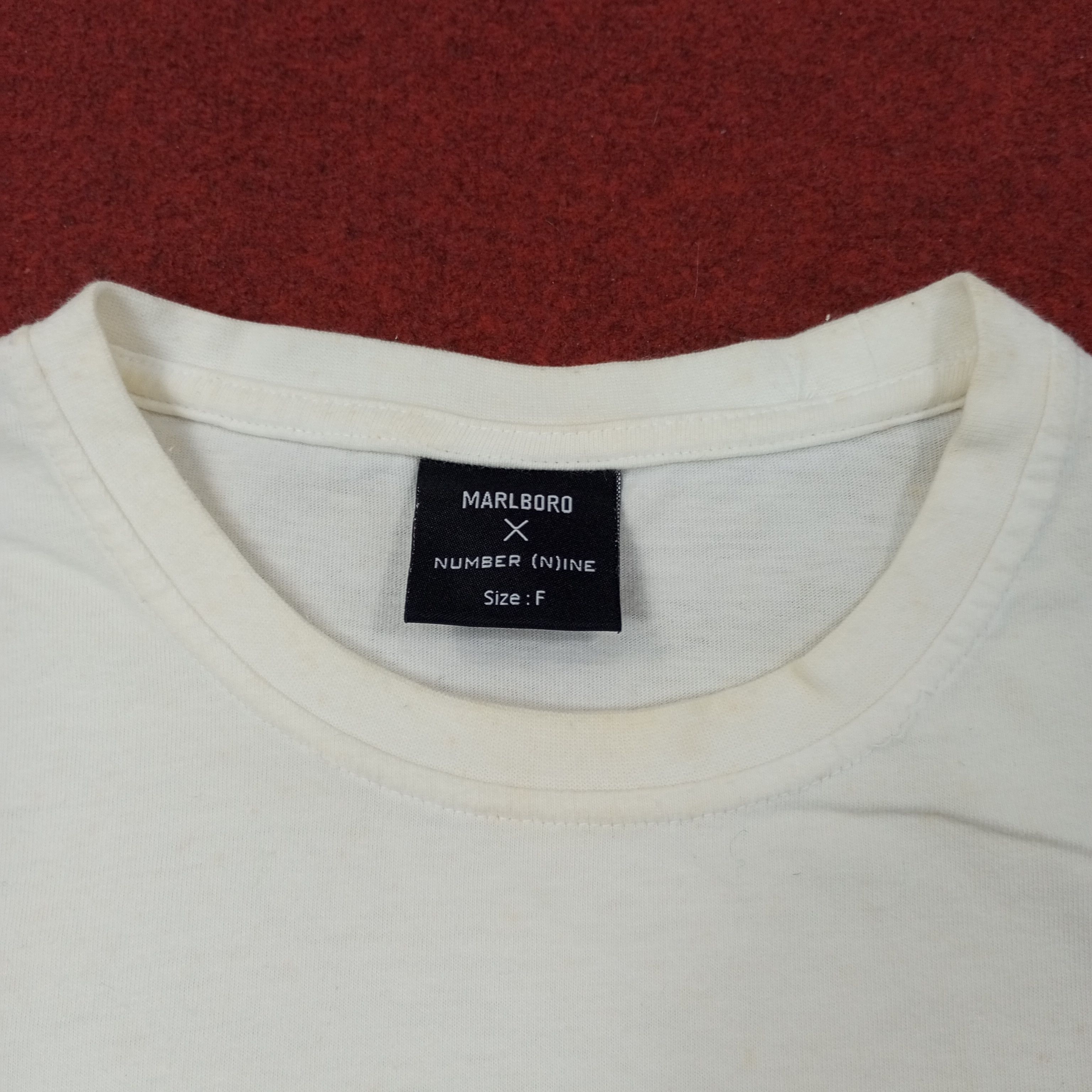 Number (N)ine Marlboro x Number Nine Japanese Brand Custom Tshirt c239n40 Size US M / EU 48-50 / 2 - 5 Thumbnail