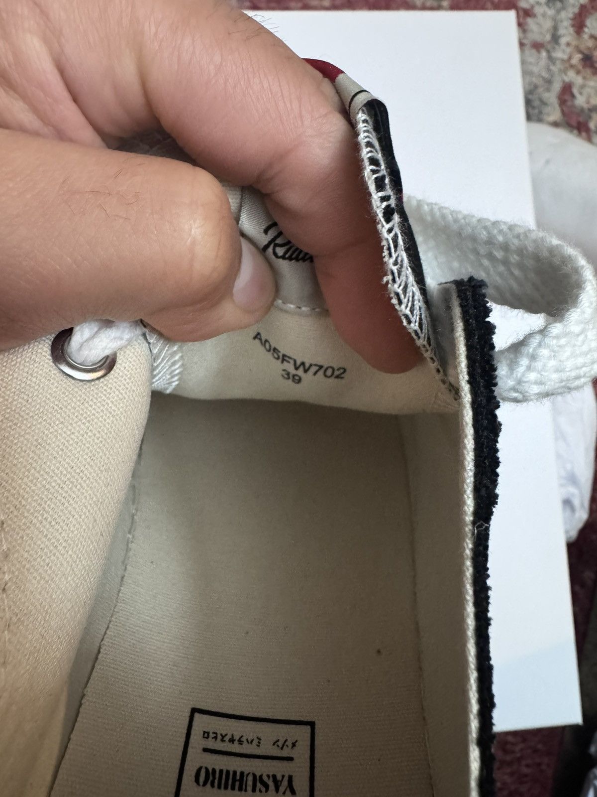 Maison MIHARA YASUHIRO Maison Mihara Yasuhiro Hank OG Sole Canvas Low - Size 7 Size US 6.5 / EU 39-40 - 8 Thumbnail
