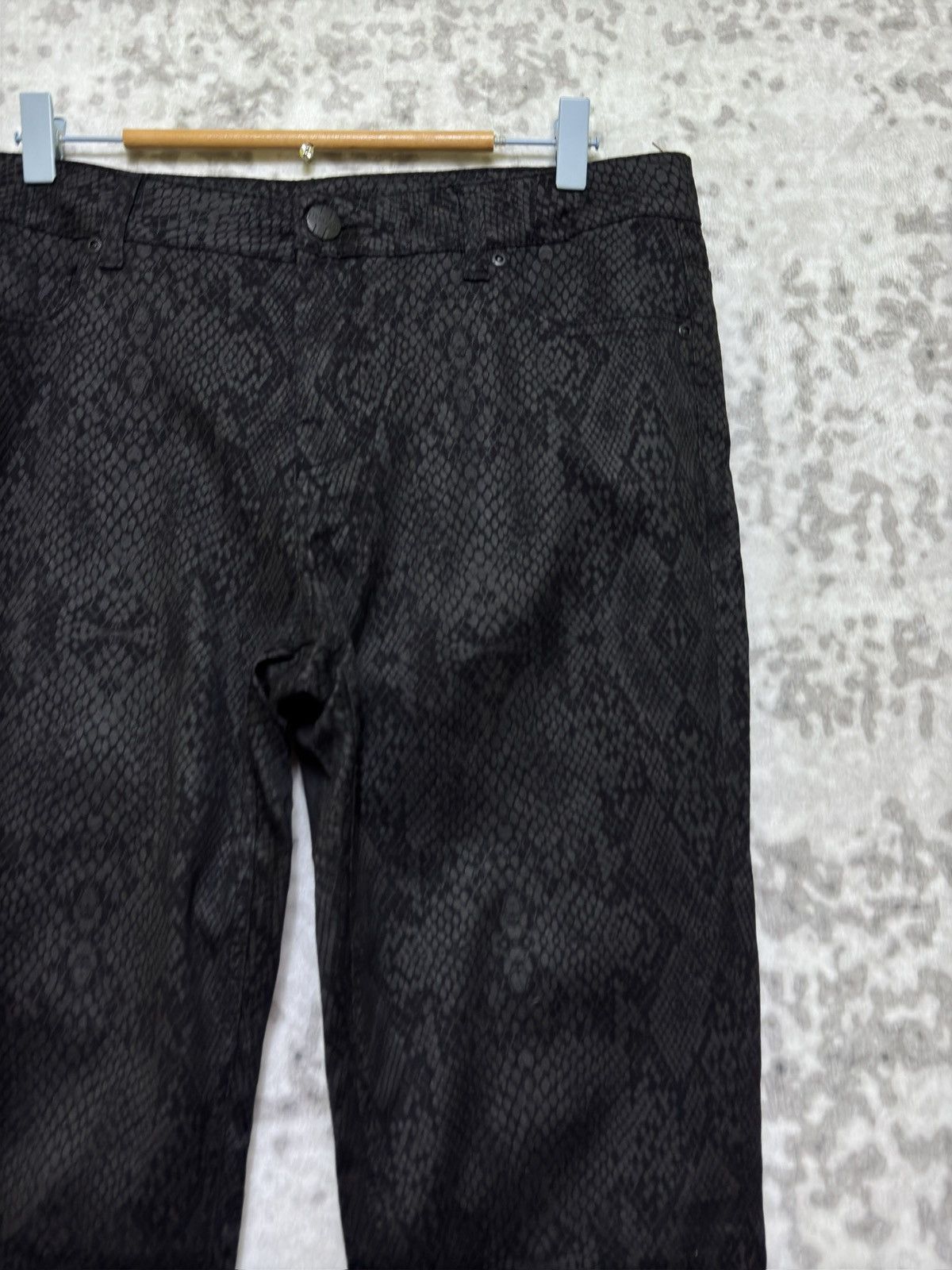 Hysteric Glamour Y2K Liverpool Jeans Company Snakeskin Inspired “Let It Be” Size US 33 - 5 Thumbnail