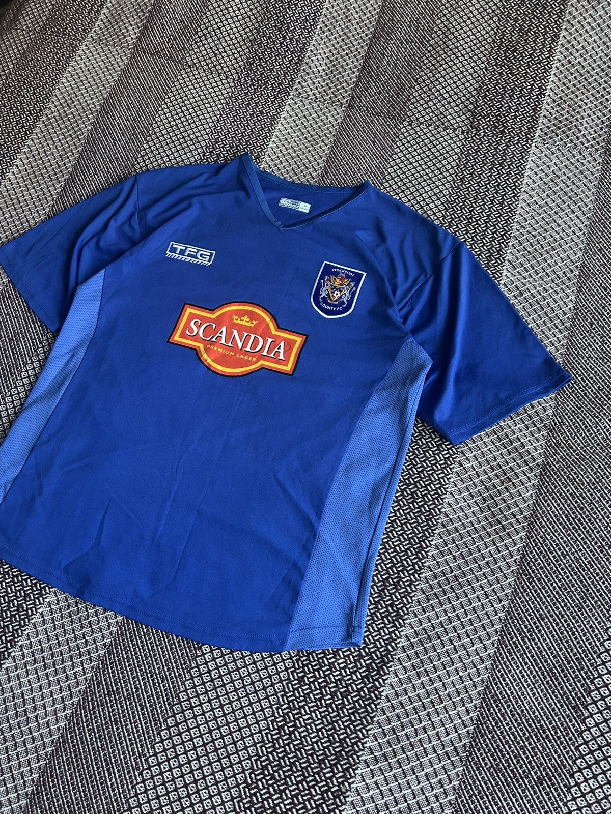 Vintage Vintage Stockport Country #21 Football Jersey TFG Sportswear Size US M / EU 48-50 / 2 - 2 Thumbnail