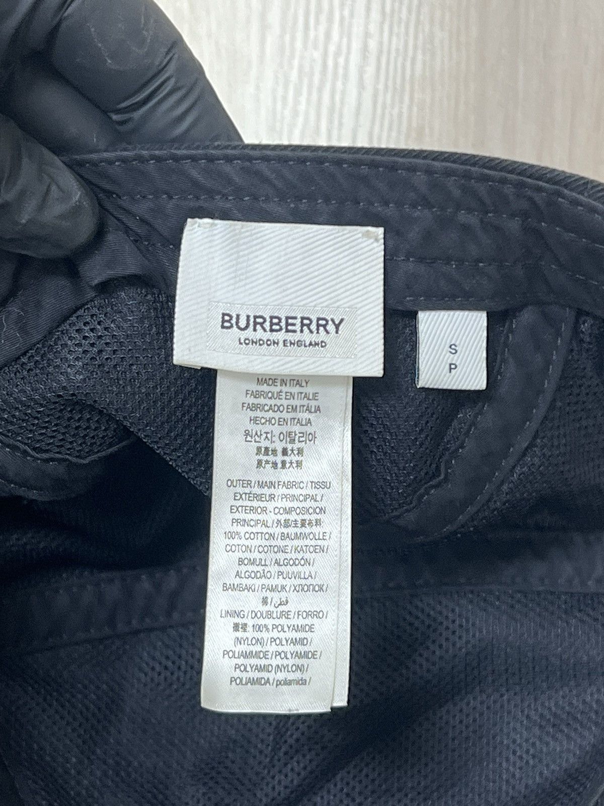 Burberry Burberry London💥Center Logo Net Baseball Cap Hat One Size Size ONE SIZE - 9 Thumbnail