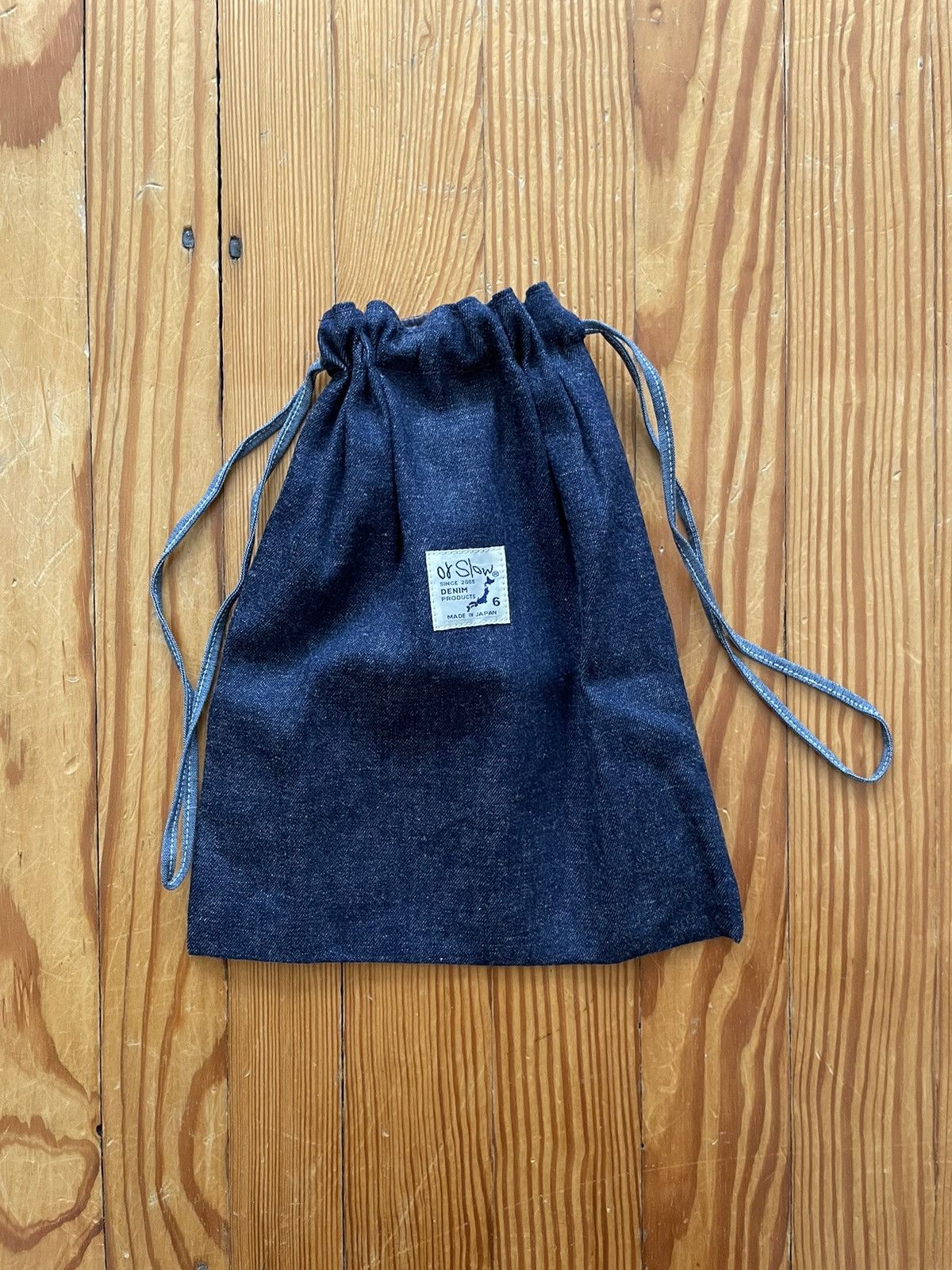 Orslow Orslow Friends & Family Denim Pouch Bag Blue Size ONE SIZE - 1 Thumbnail