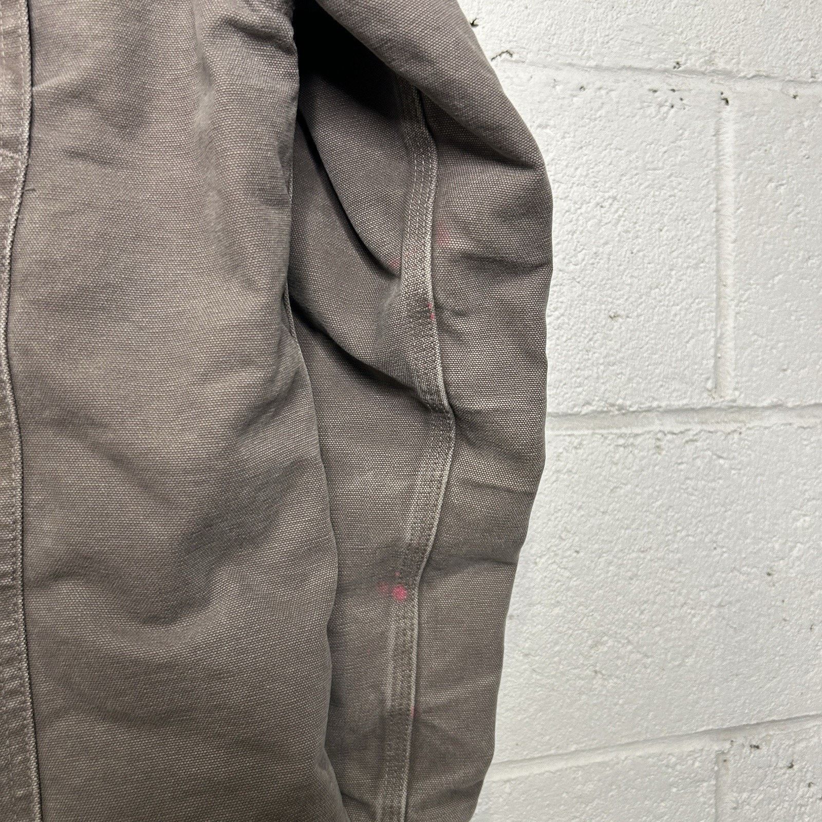 Carhartt Carhartt Sherpa-Lined Hooded Detroit Jacket “Taupe Grey” Size S / US 4 / IT 40 - 10 Thumbnail