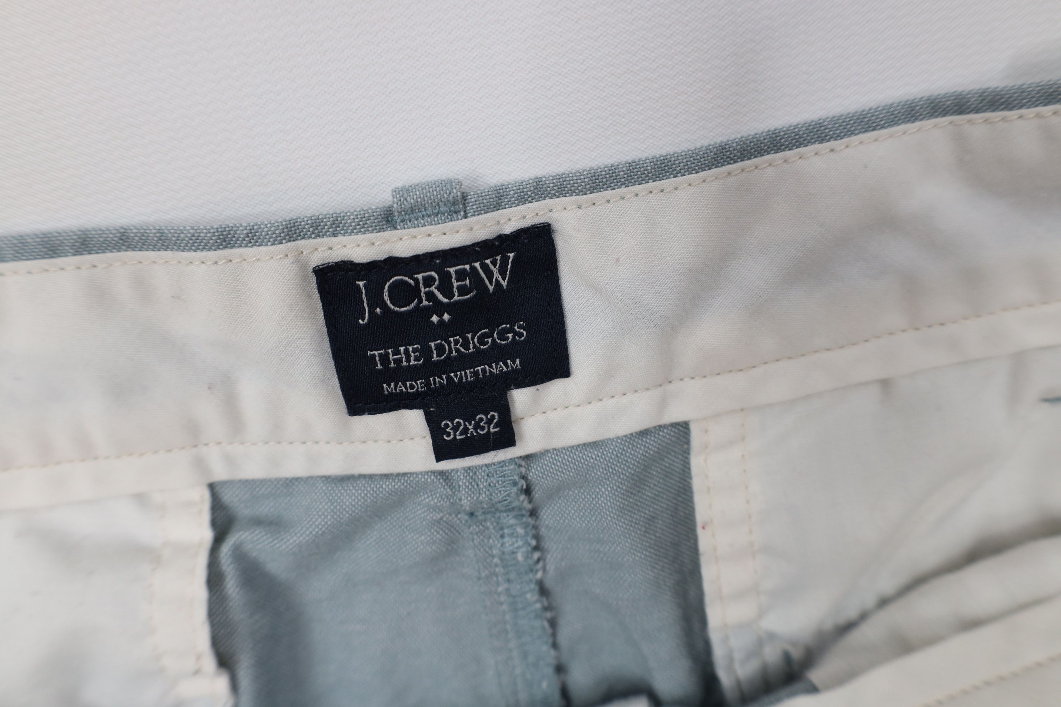 J.Crew J Crew The Driggs Skinny Leg Chino Pants Trousers Blue Size US 32 / EU 48 - 7 Thumbnail