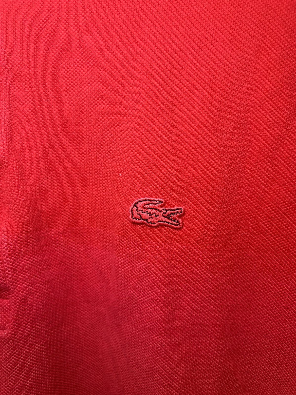 Lacoste Vintage Red Gradient Lacoste polo shirt Size US M / EU 48-50 / 2 - 4 Thumbnail
