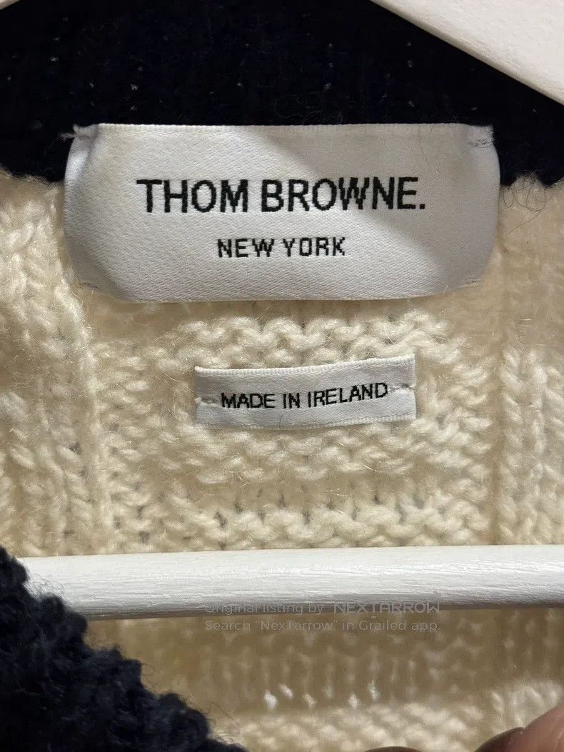 Thom Browne Thom Browne Color Block Knit Sweater Size US S / EU 44-46 / 1 - 4 Thumbnail