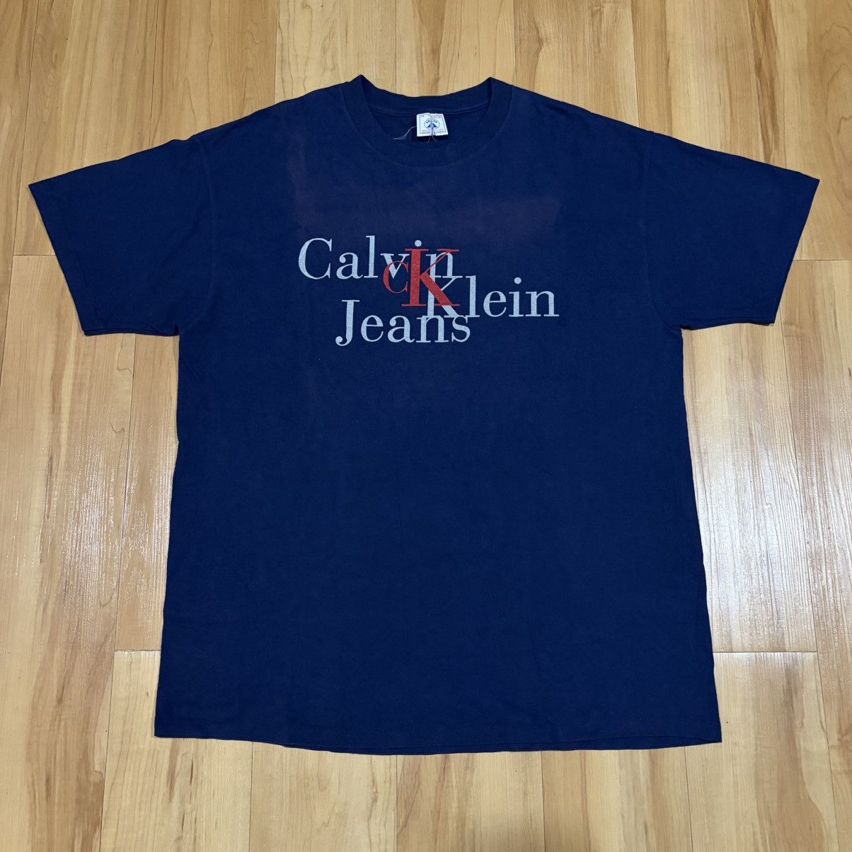Calvin Klein Vintage calvin klein jeans t-shirt Size US XL / EU 56 / 4 - 2 Thumbnail