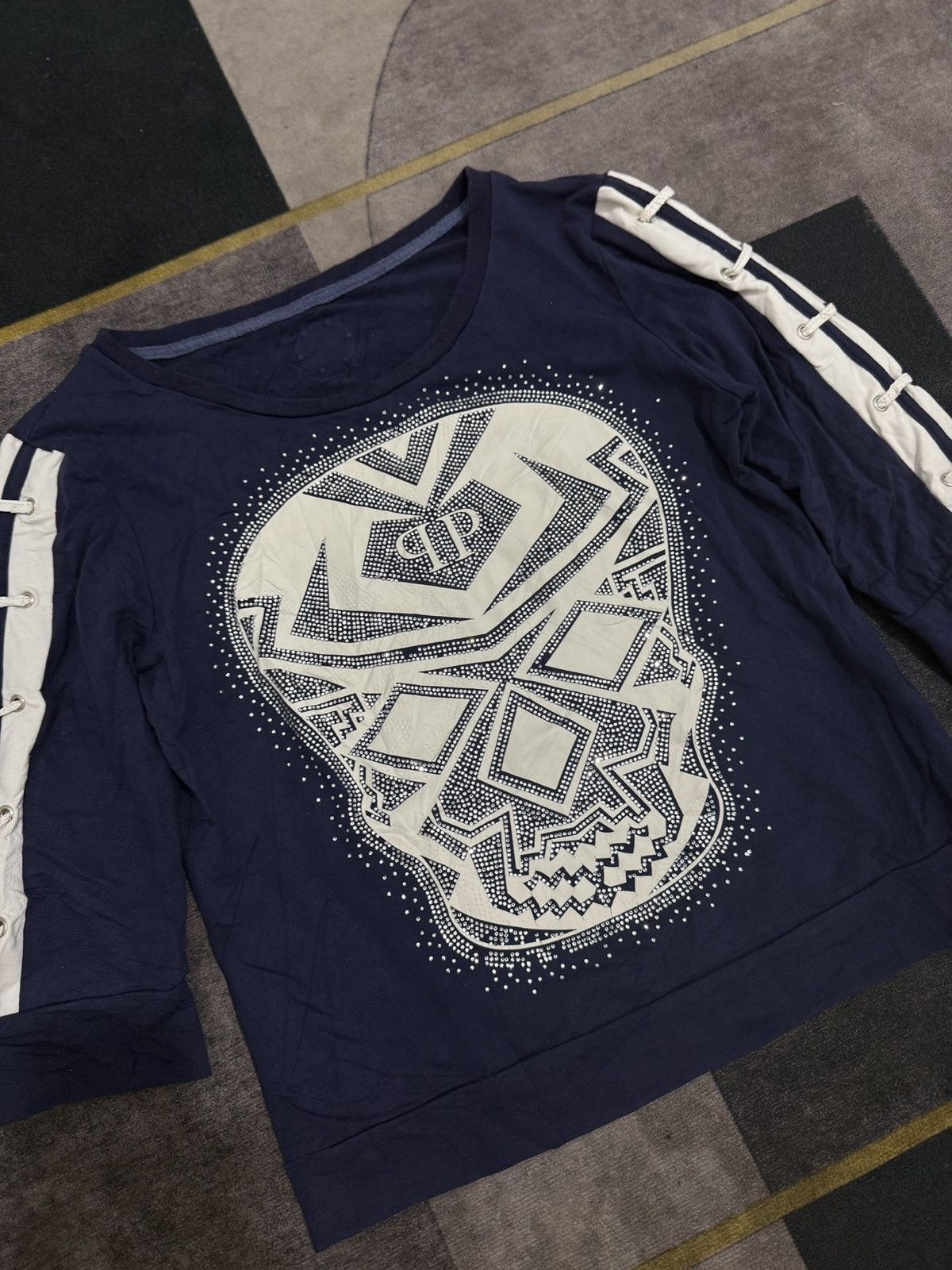 Philipp Plein PHILIP PLANE SKULL ART LONG SLEEVE Size M / US 6-8 / IT 42-44 - 2 Thumbnail