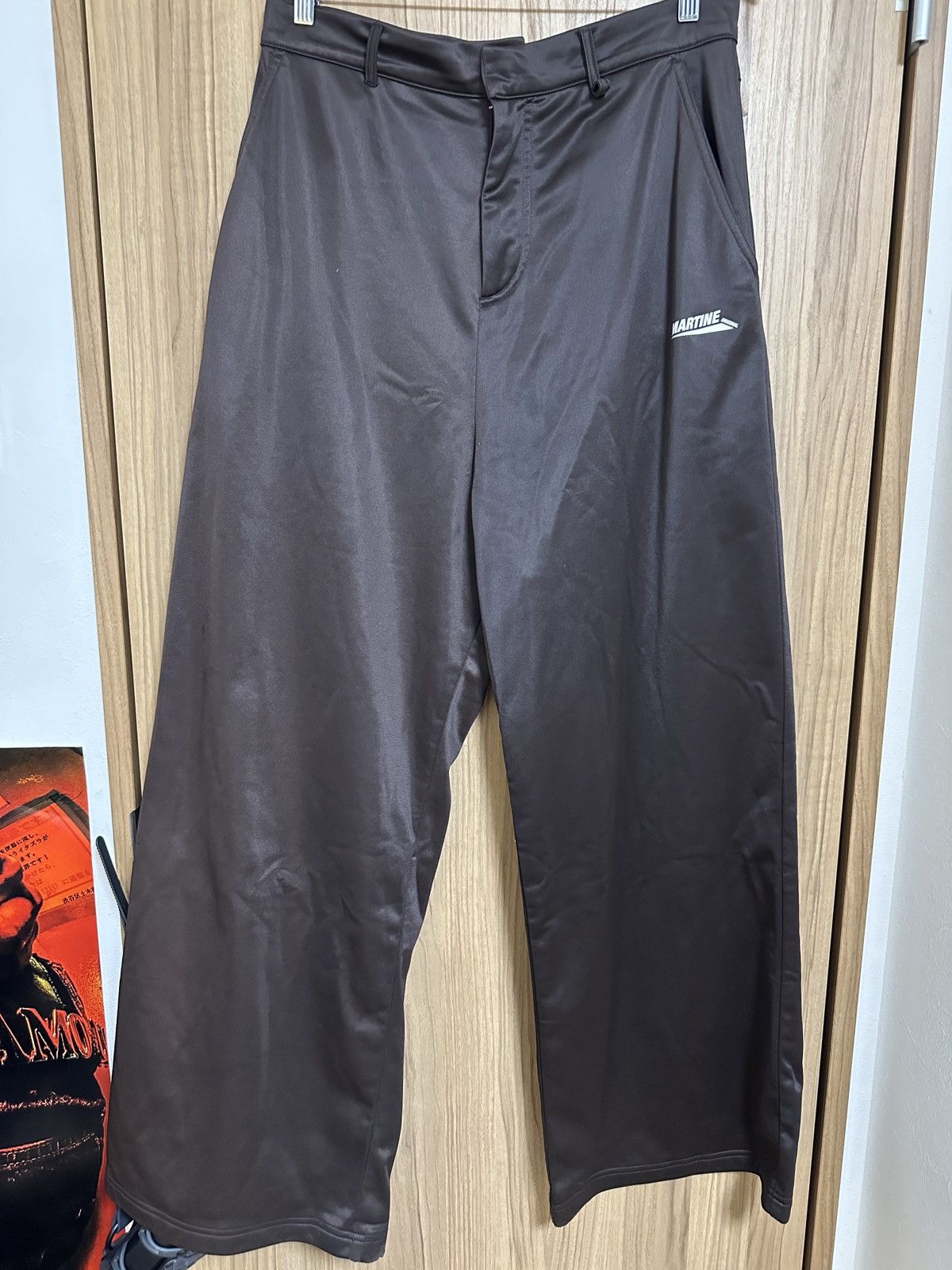 Martine Rose Martine Rose Brown Oversized Trousers Size US 32 / EU 48 - 2 Thumbnail