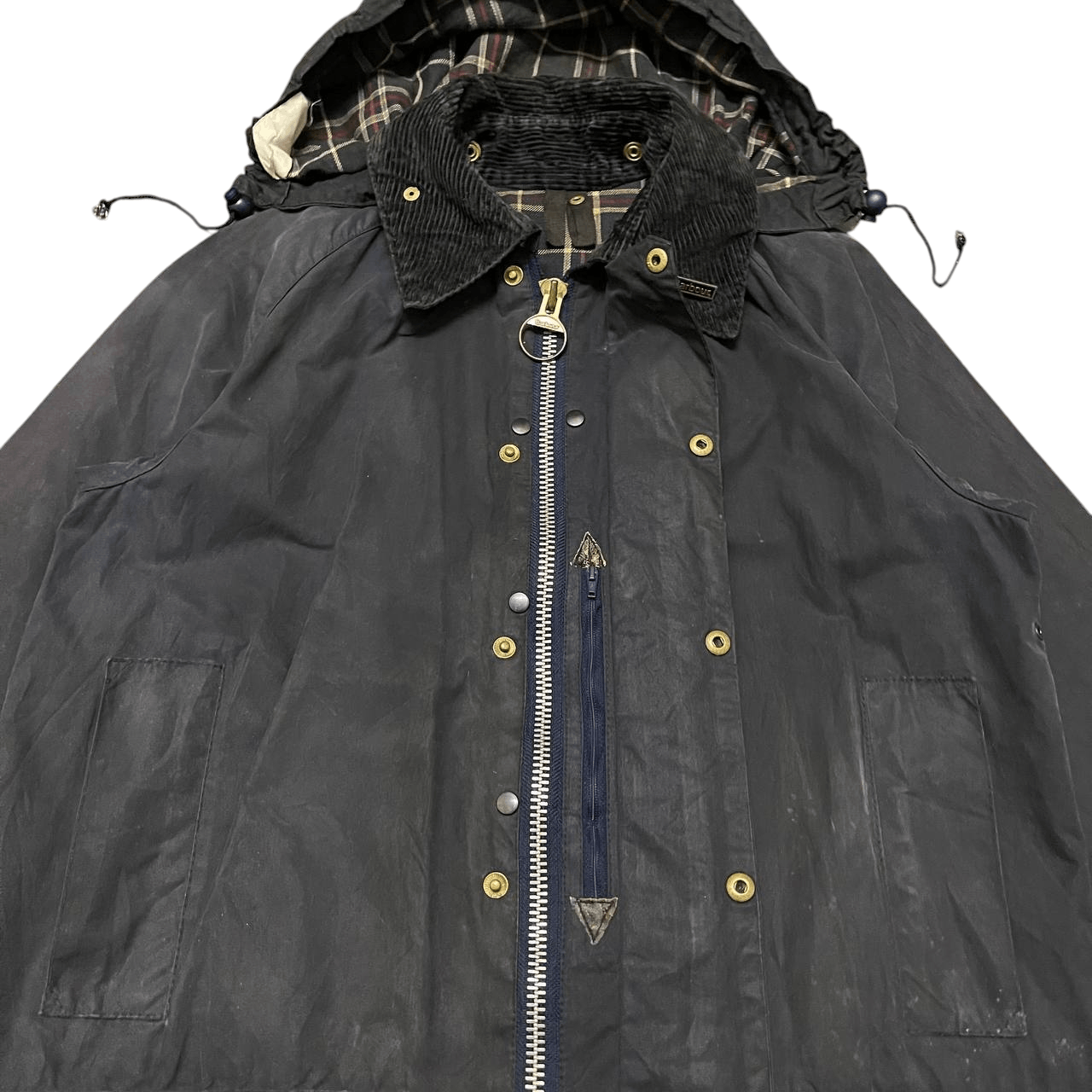 Barbour Vintage Barbour Beaufort A155 Waxed Jacket Size US S / EU 44-46 / 1 - 14 Thumbnail