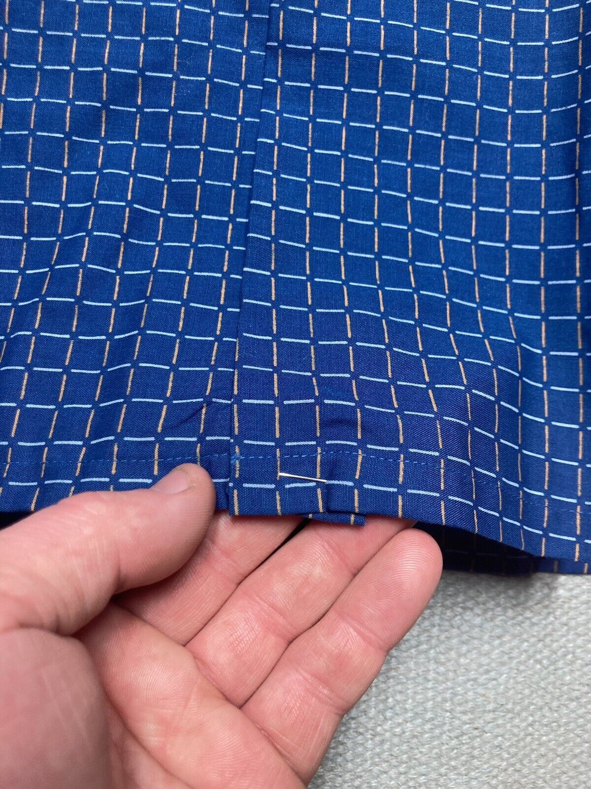 Vintage Vtg 1970s button shirt campus DEADSTOCK dagger collar small Size US S / EU 44-46 / 1 - 3 Thumbnail