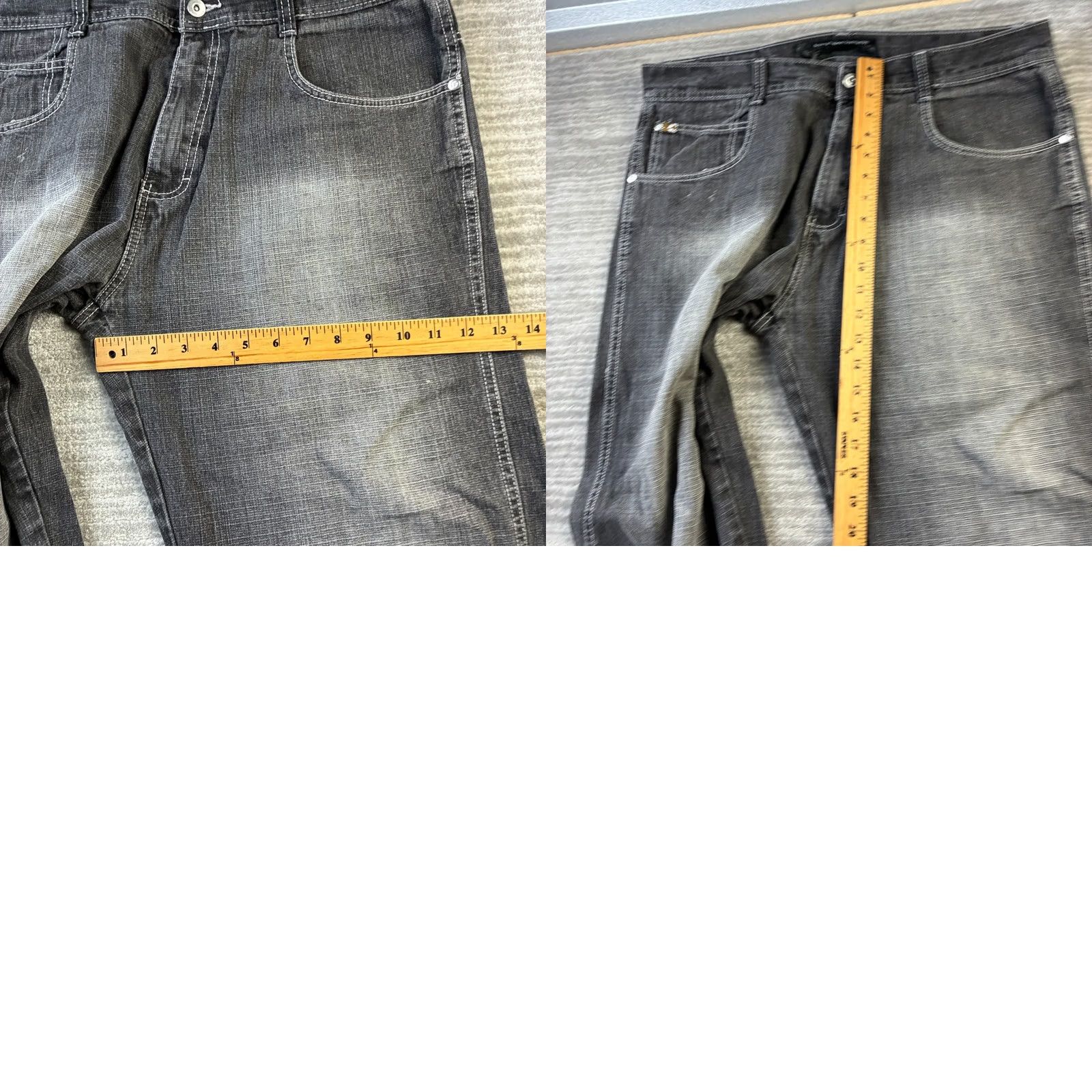 Southpole VINTAGE Southpole Jeans Mens 38 Black Denim Pants Y2K Baggy Gold Tab Mens Jeans Wide-Leg 5-Pocket Hip Hop Inseam 32 Size US 38 / EU 54 - 9 Thumbnail