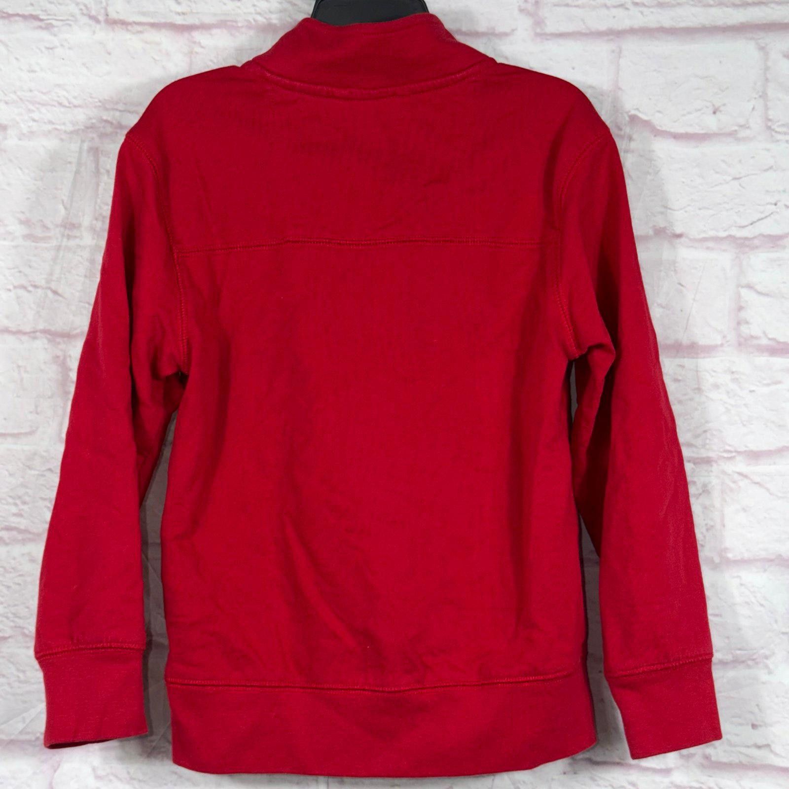 Tommy Bahama Tommy Bahama Boys Red Half-Zip Sweater Size 6 Size US XXS / EU 40 - 6 Thumbnail