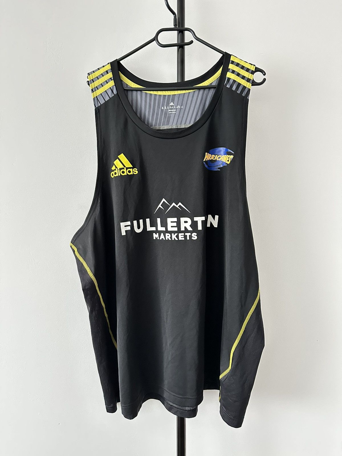 Adidas Jersey Vintage 2017 2018 hurricanes New Zealand rugby singlet shirt Grailed