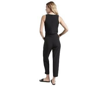 Athleta NWT ATHLETA Brooklyn Jumpsuit Black W's 12 Pockets Comfort S Size 34" / US 12 / IT 48 - 5 Thumbnail