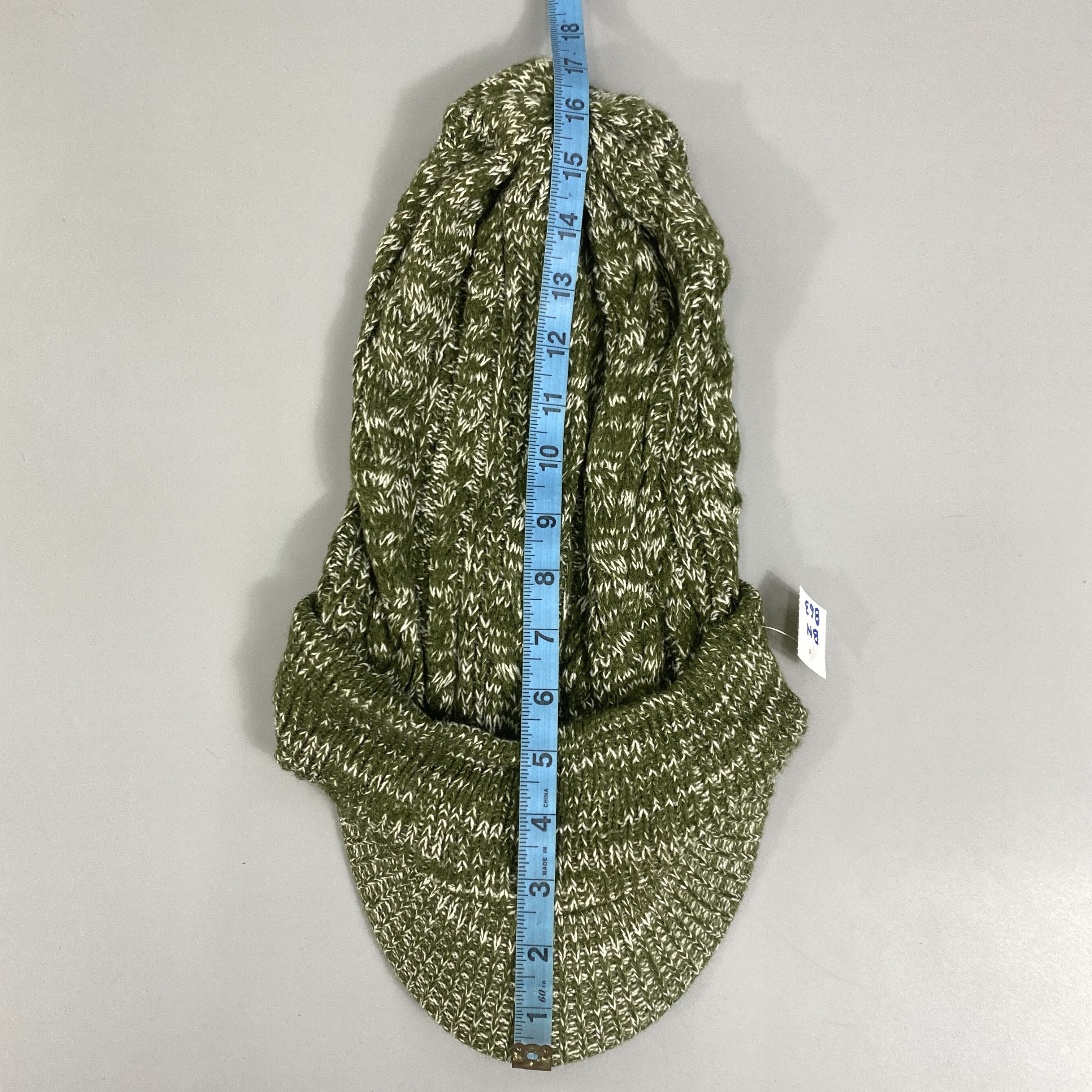 Japanese Brand Knitted Slouchy Beanie Cap Hats -BN863 Size ONE SIZE - 6 Thumbnail