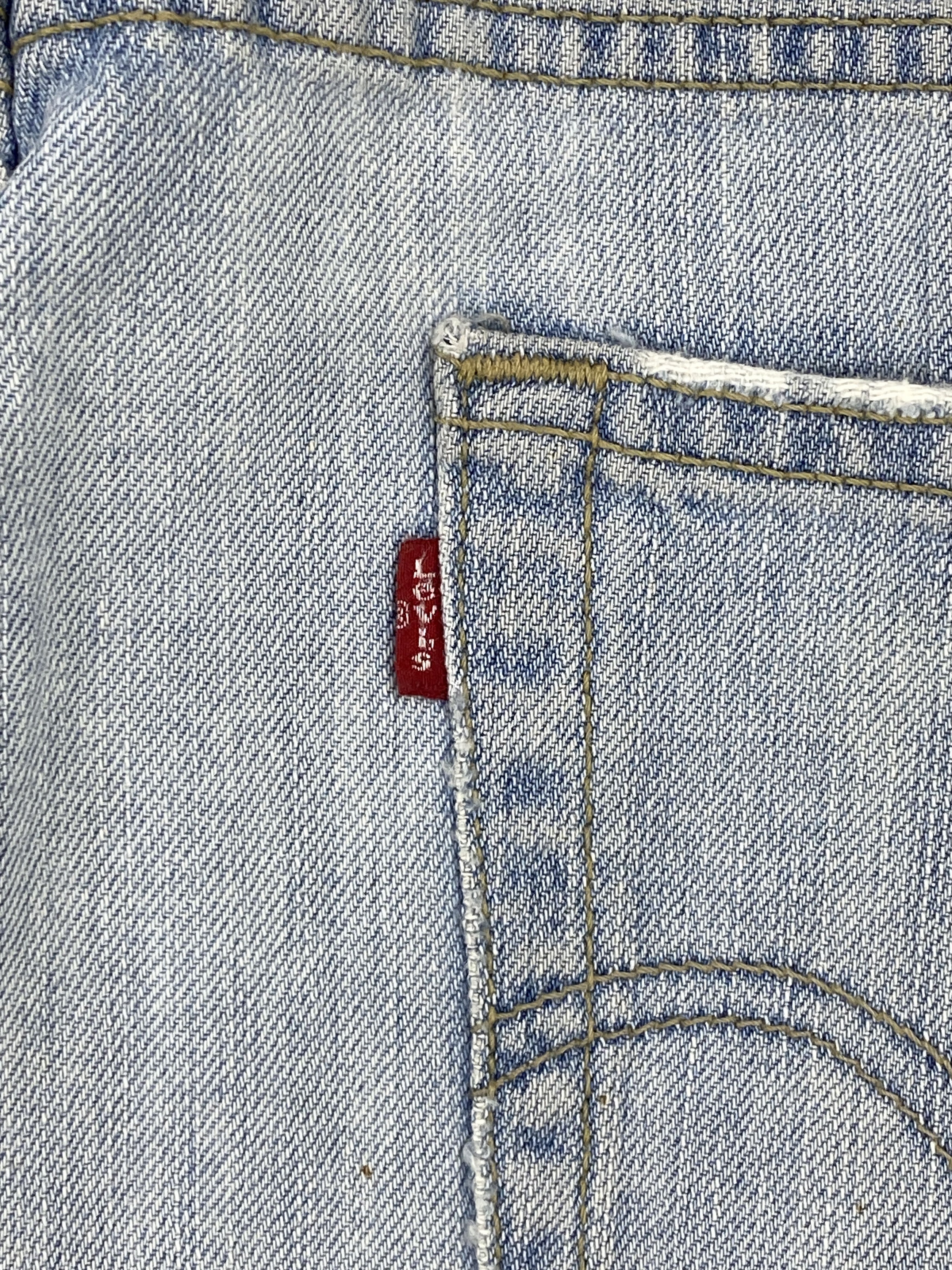 Levi's × Vintage Vintage Levis 559 Light Washed Jeans DP2337 Size US 33 - 6 Thumbnail